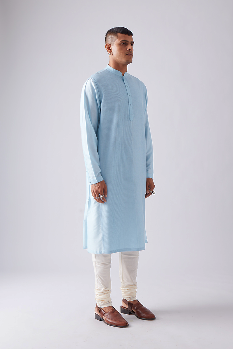 Khinsar Pintuck Kurta Set