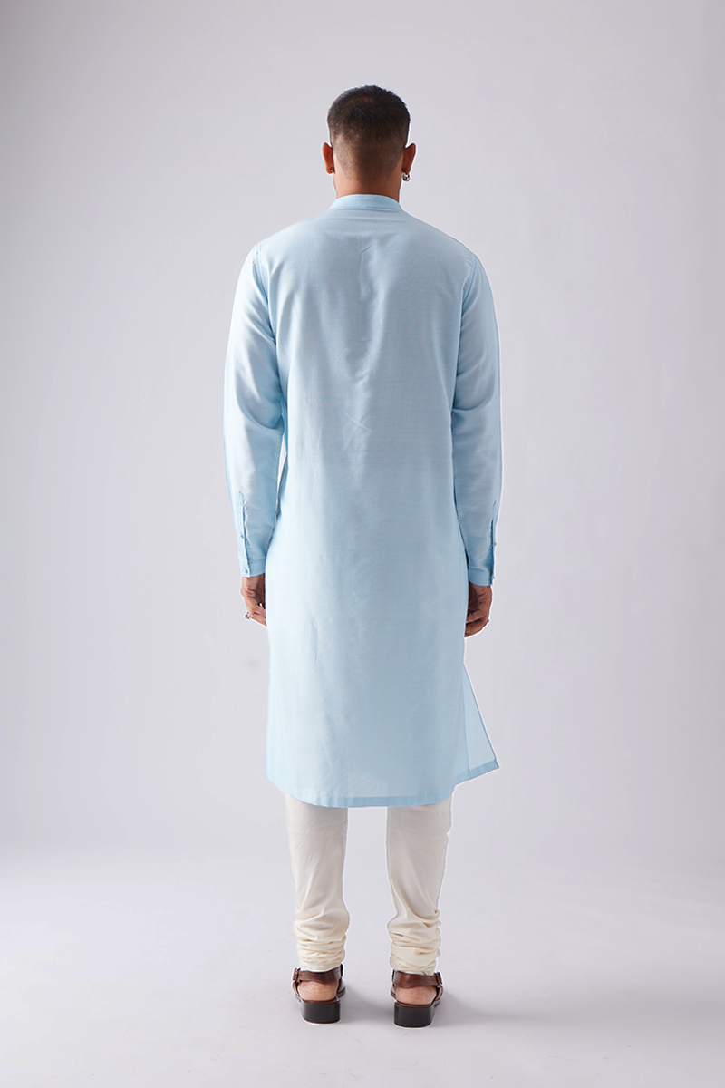 Khinsar Pintuck Kurta Set