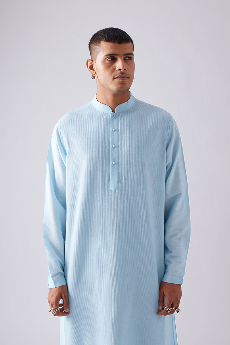 Khinsar Pintuck Kurta Set