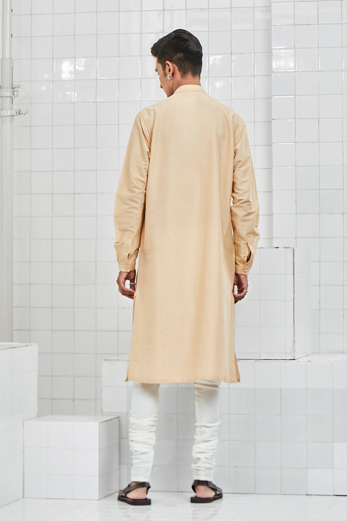 Jetpura Kurta Set in Zari