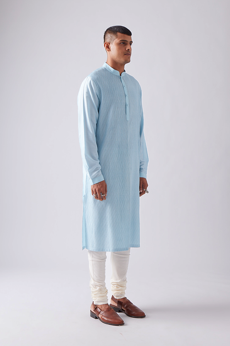 Dantil Pintuck Kurta Set