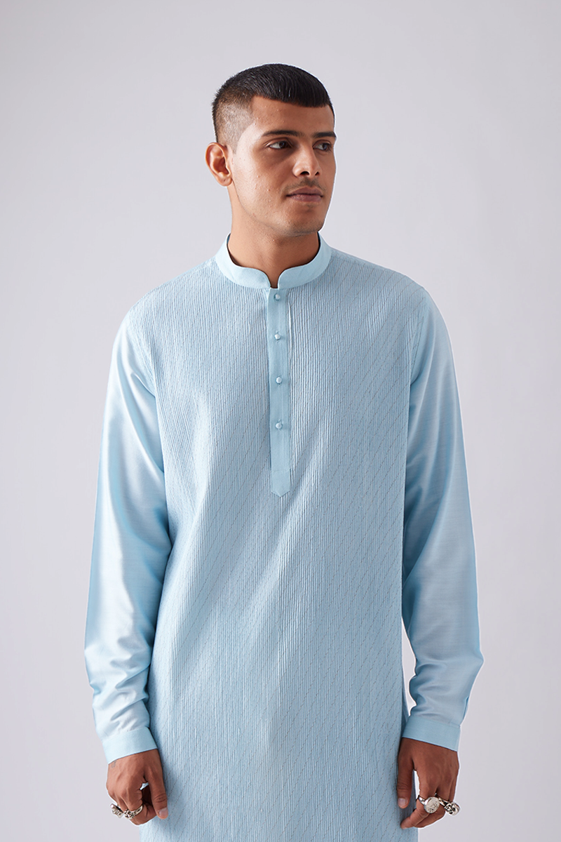 Dantil Pintuck Kurta Set
