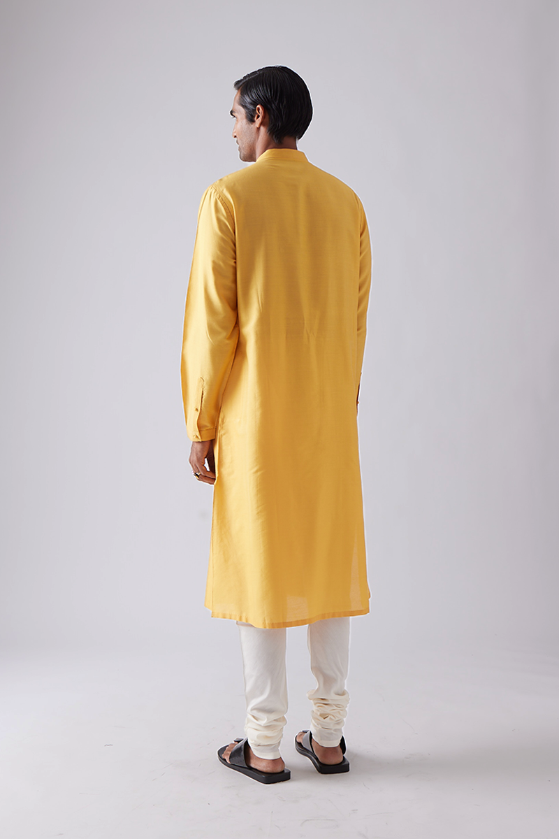 Bhojyara Pintuck Kurta Set