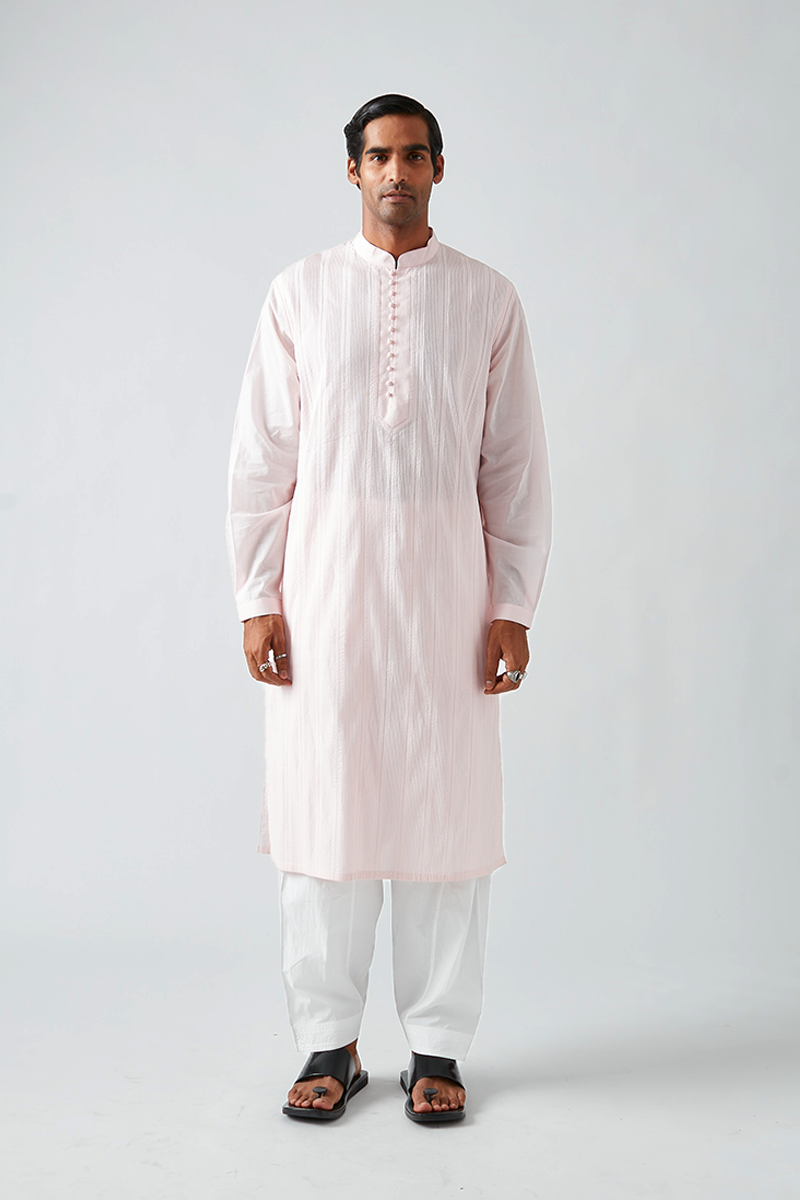 Khera Pintuck Kurta Set