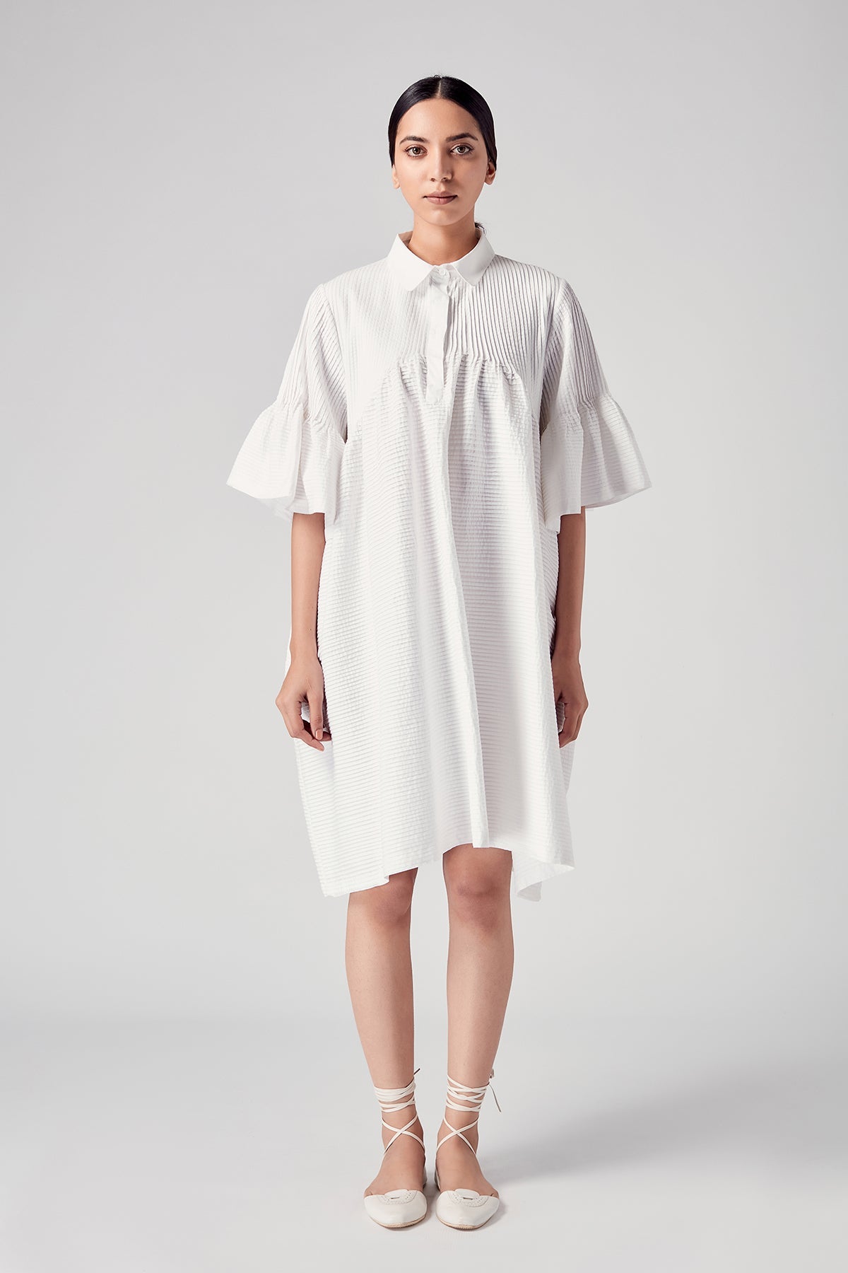 Inta Pleated Dress