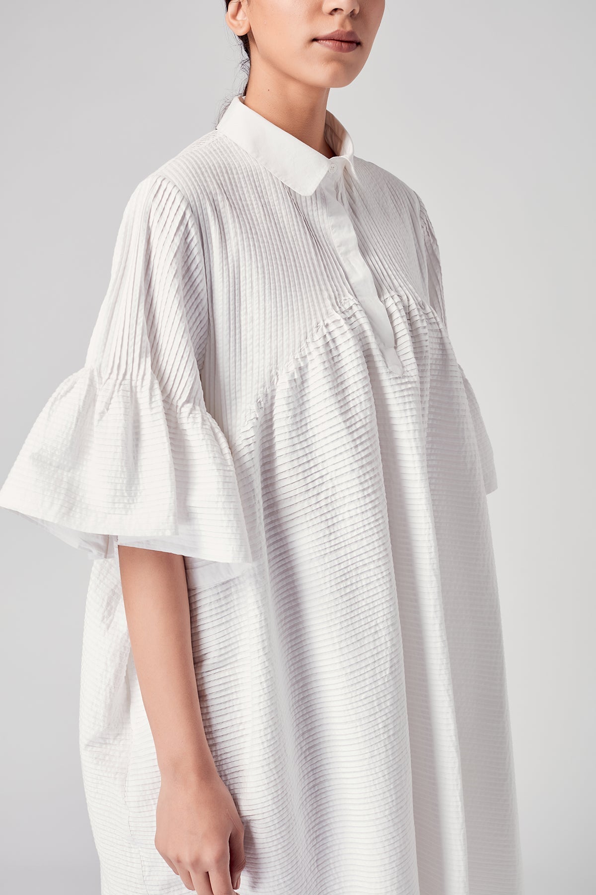 Inta Pleated Dress