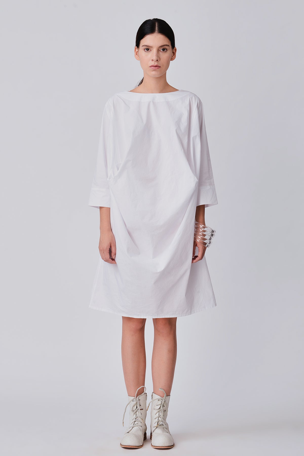 Ainta Dress With Cone Pockets