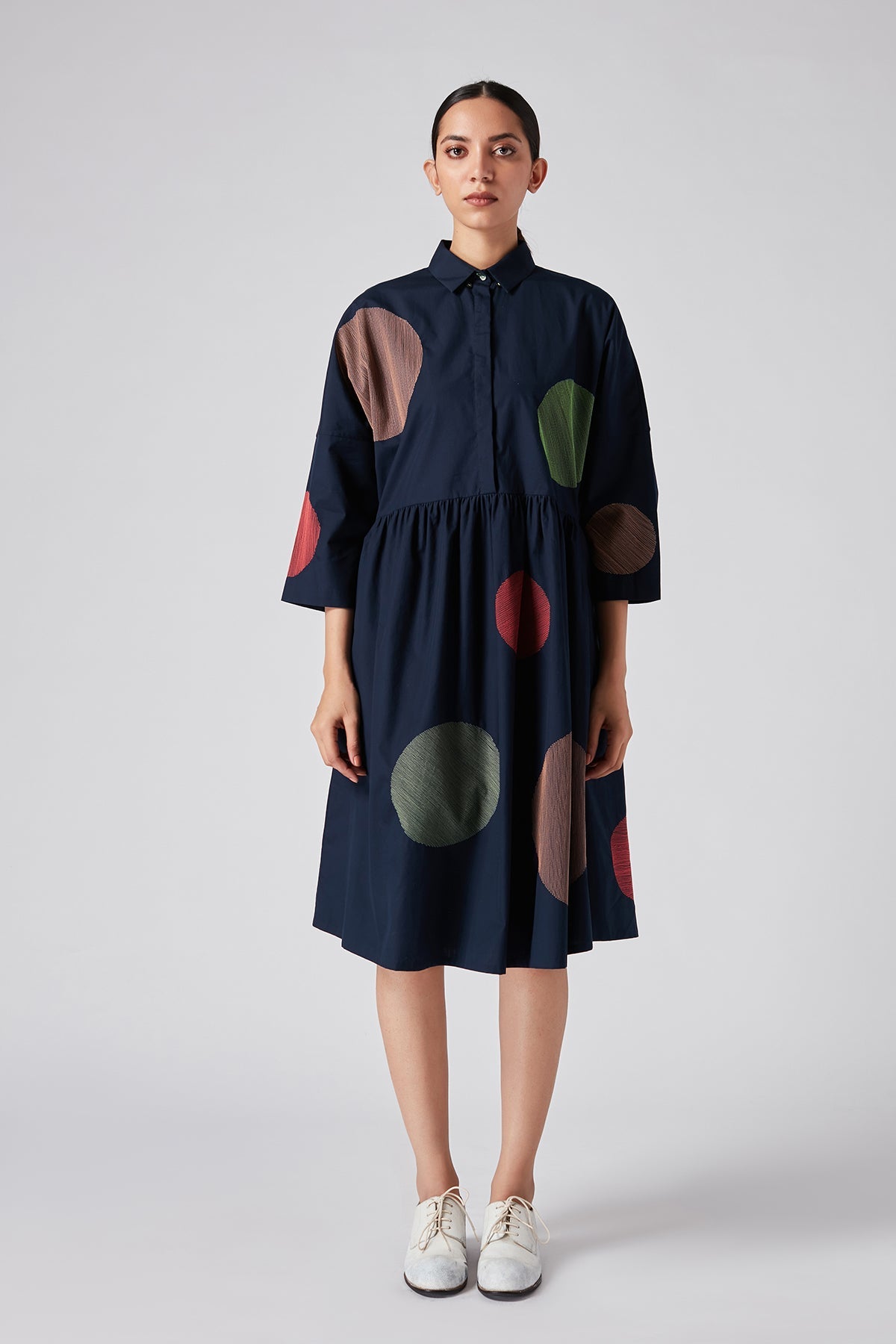 Barol Embroidered Dress