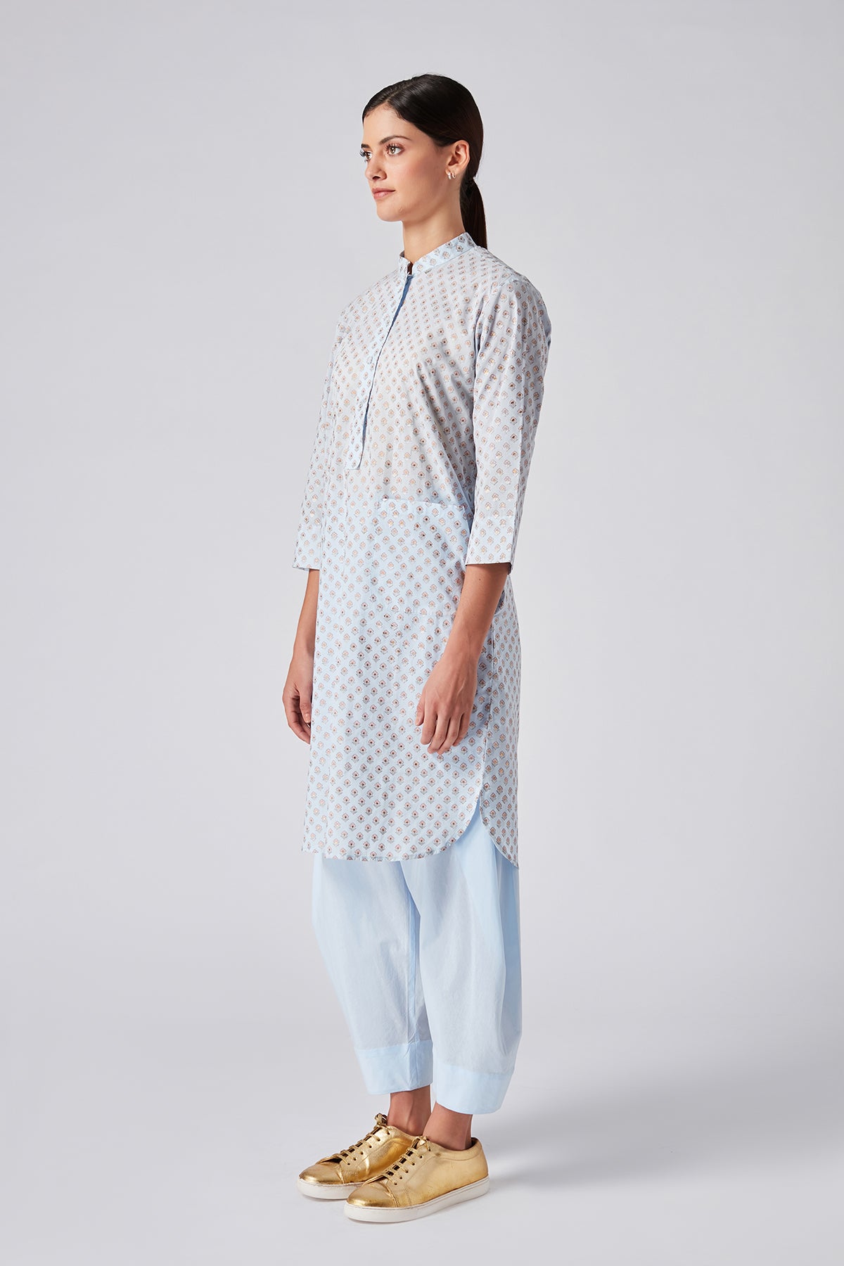 Ujoli Hand Printed Tunic
