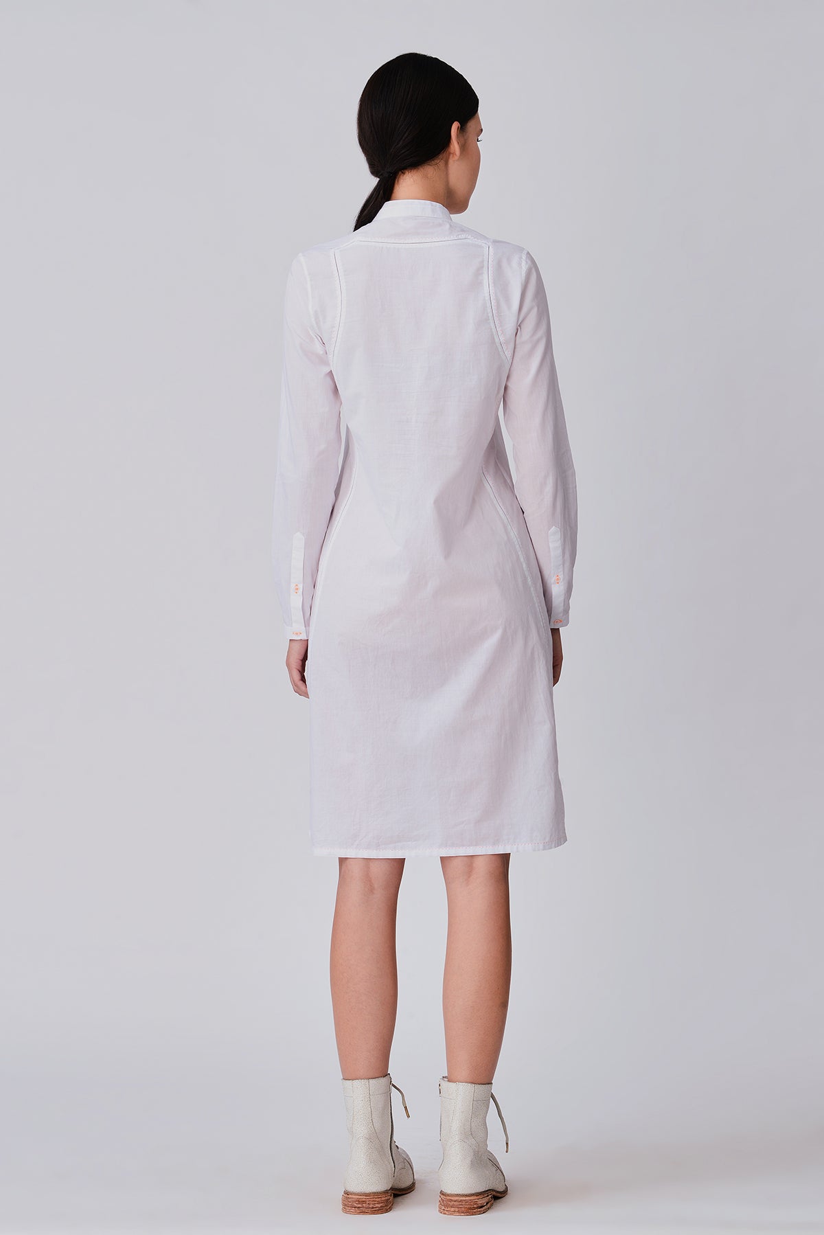 Buili Tunic Dress With Fluorescent Detailing