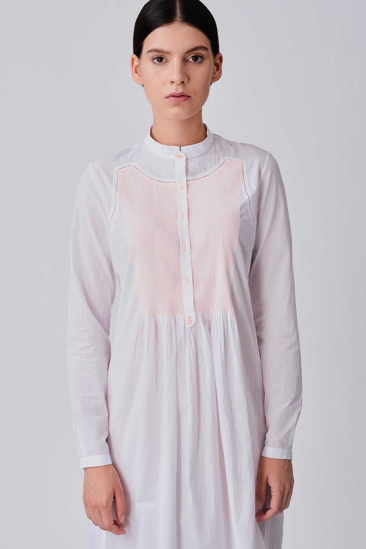 Buili Tunic Dress With Fluorescent Detailing