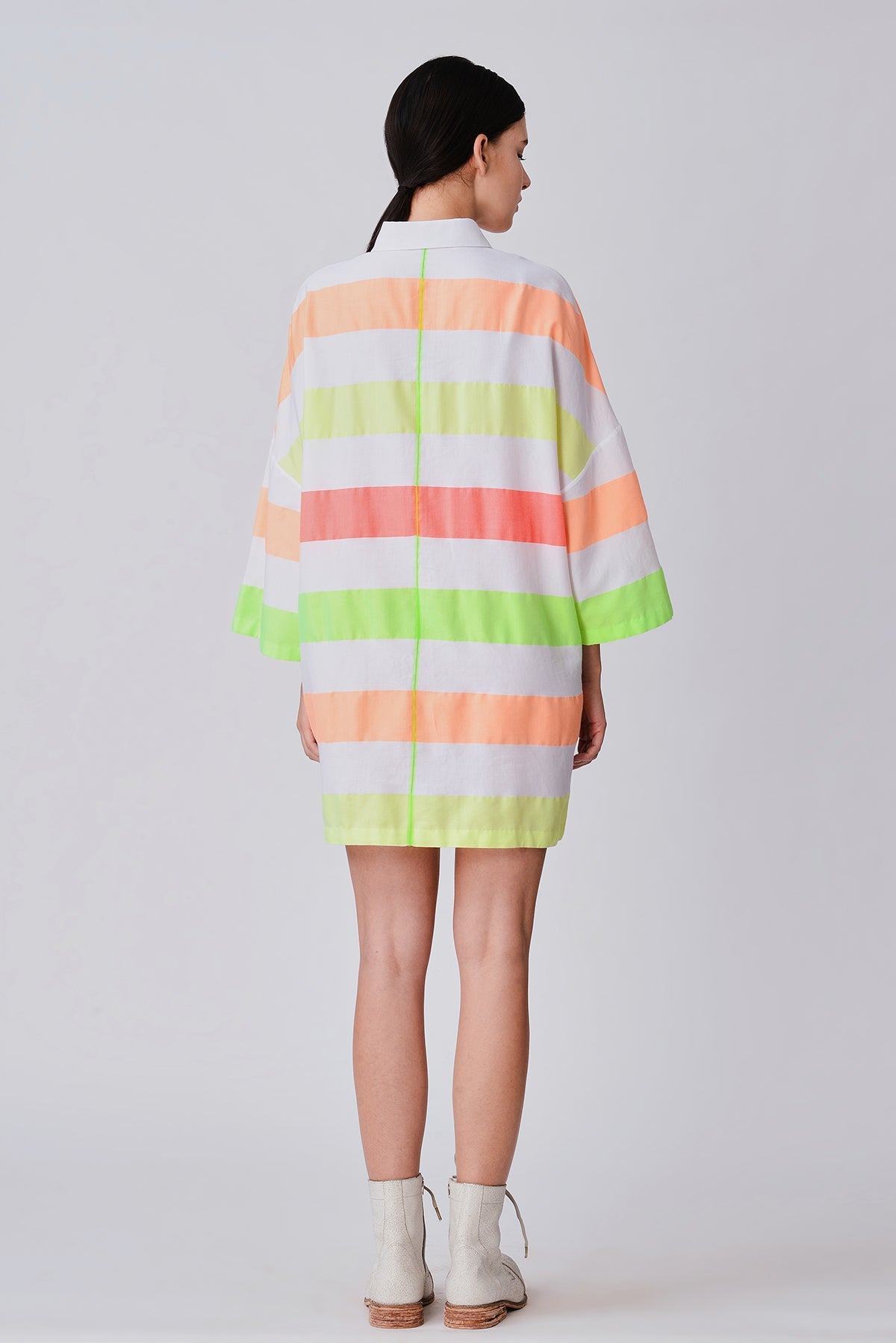 Suiiya Handwoven Shirt Dress