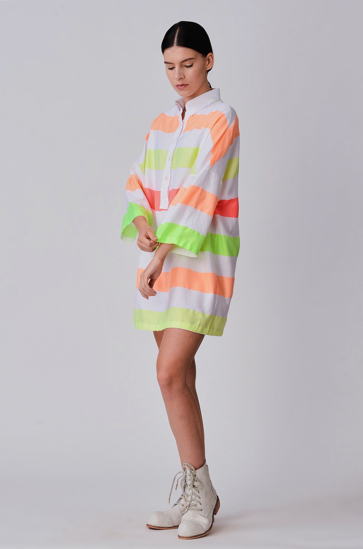 Suiiya Handwoven Shirt Dress