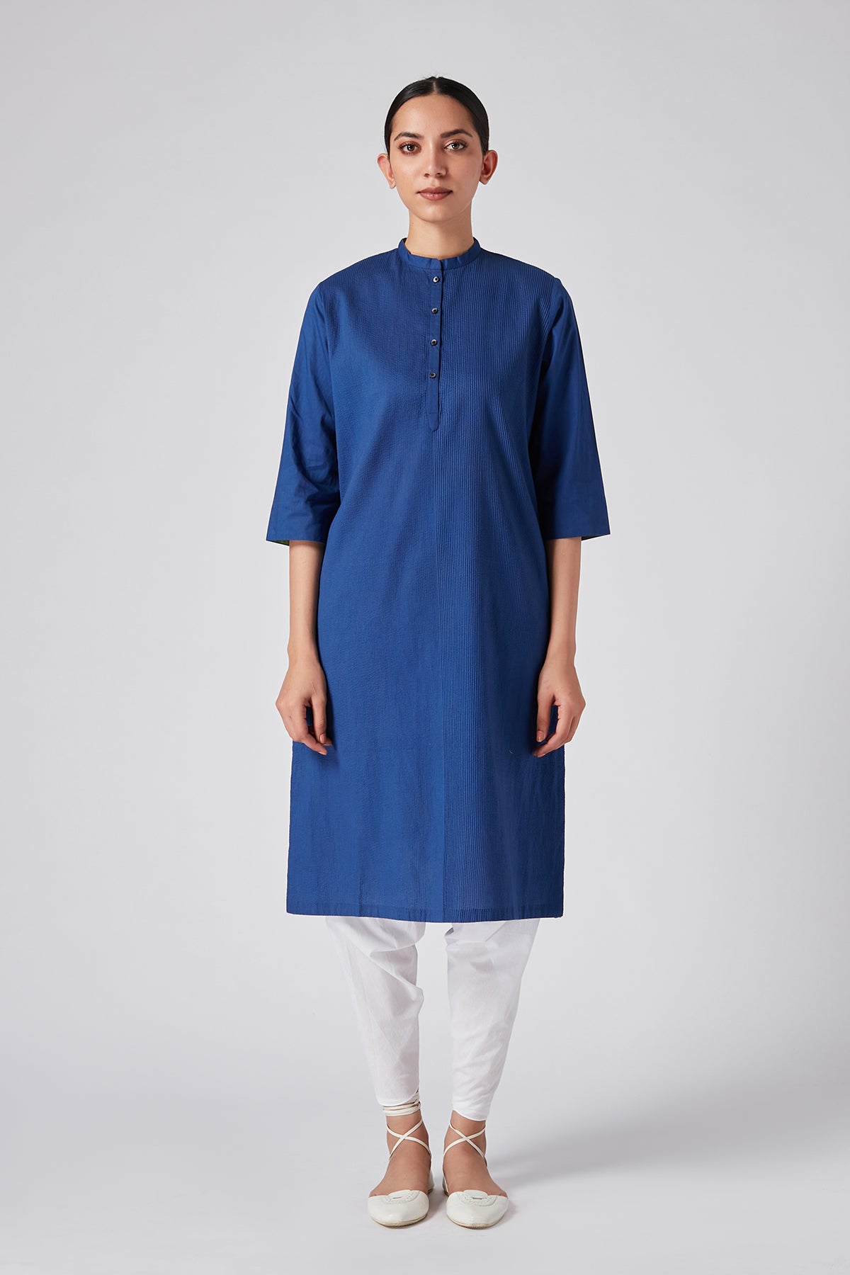 Khinsar Pintuck Kurta