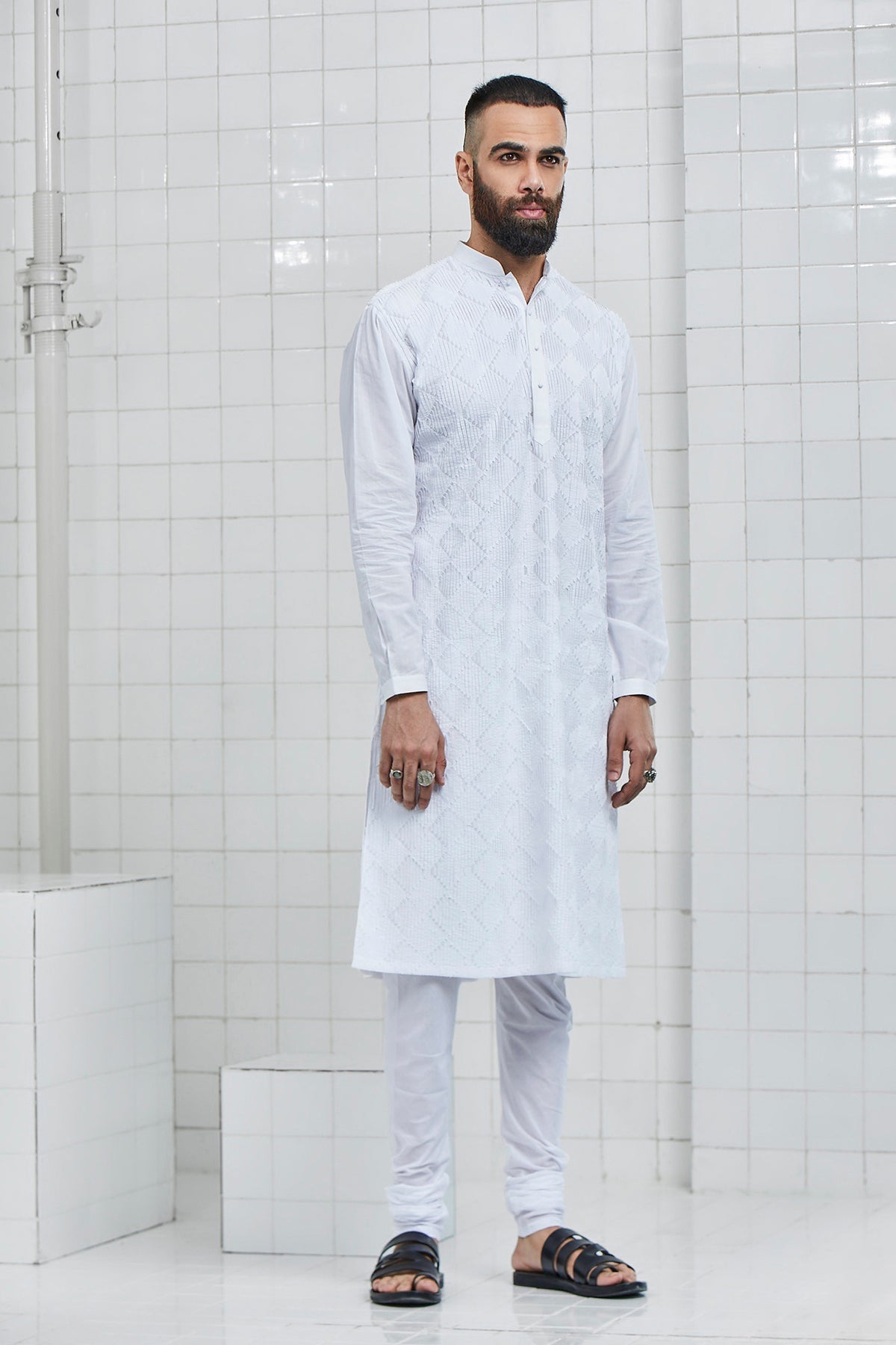 Balotra Textured Kurta Set