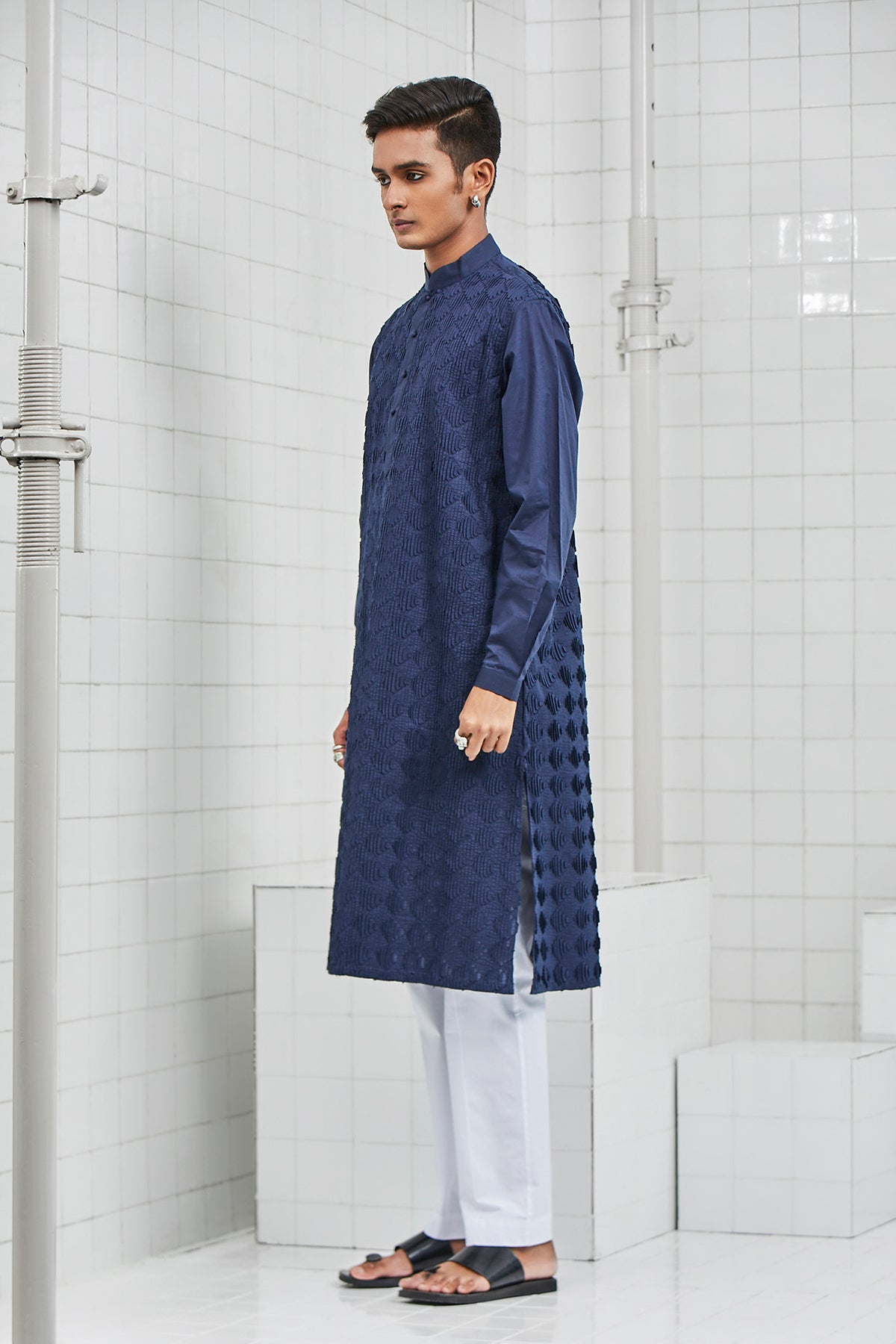 Balotra Textured Kurta Set