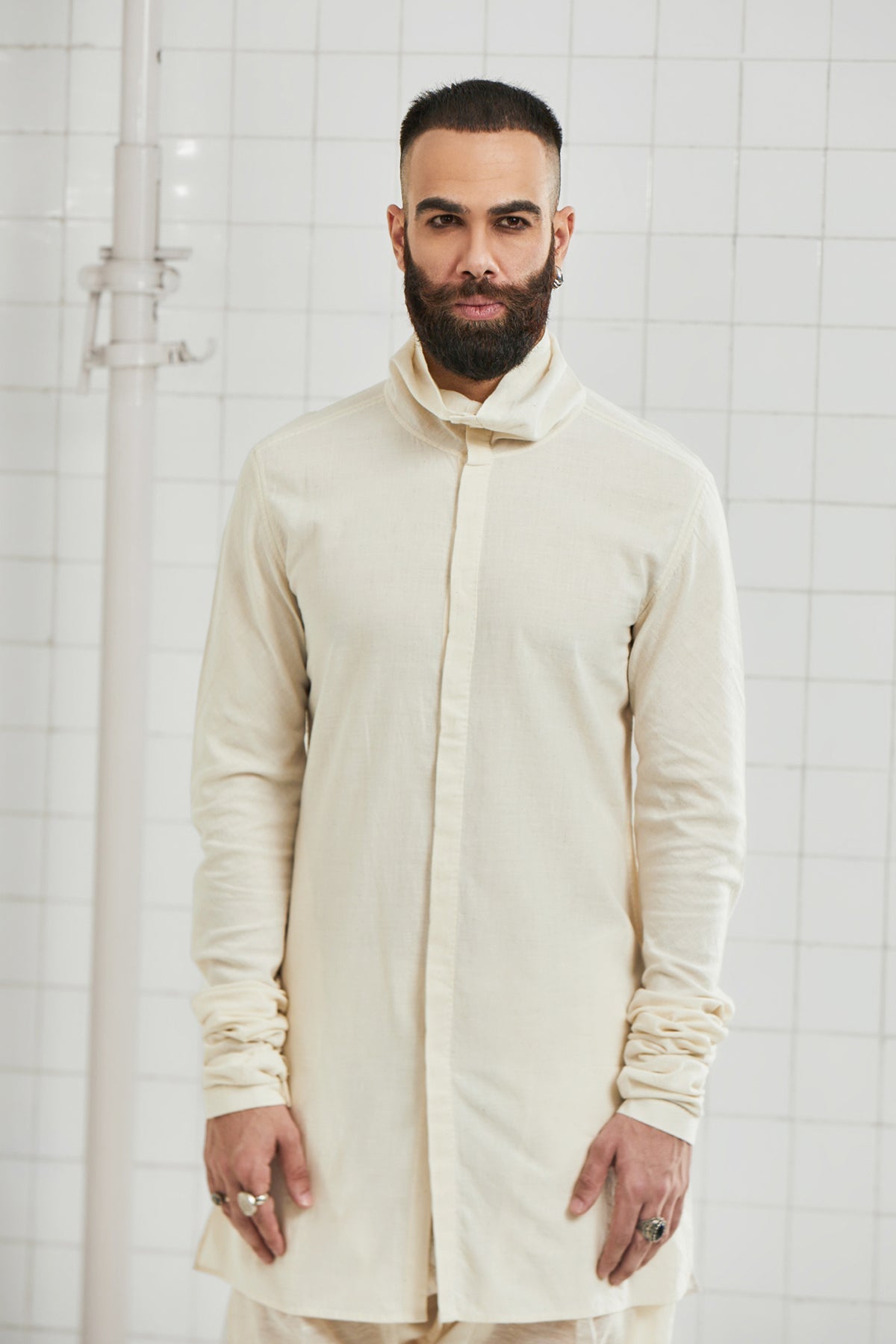 Leswa Cowl Neck Tunic