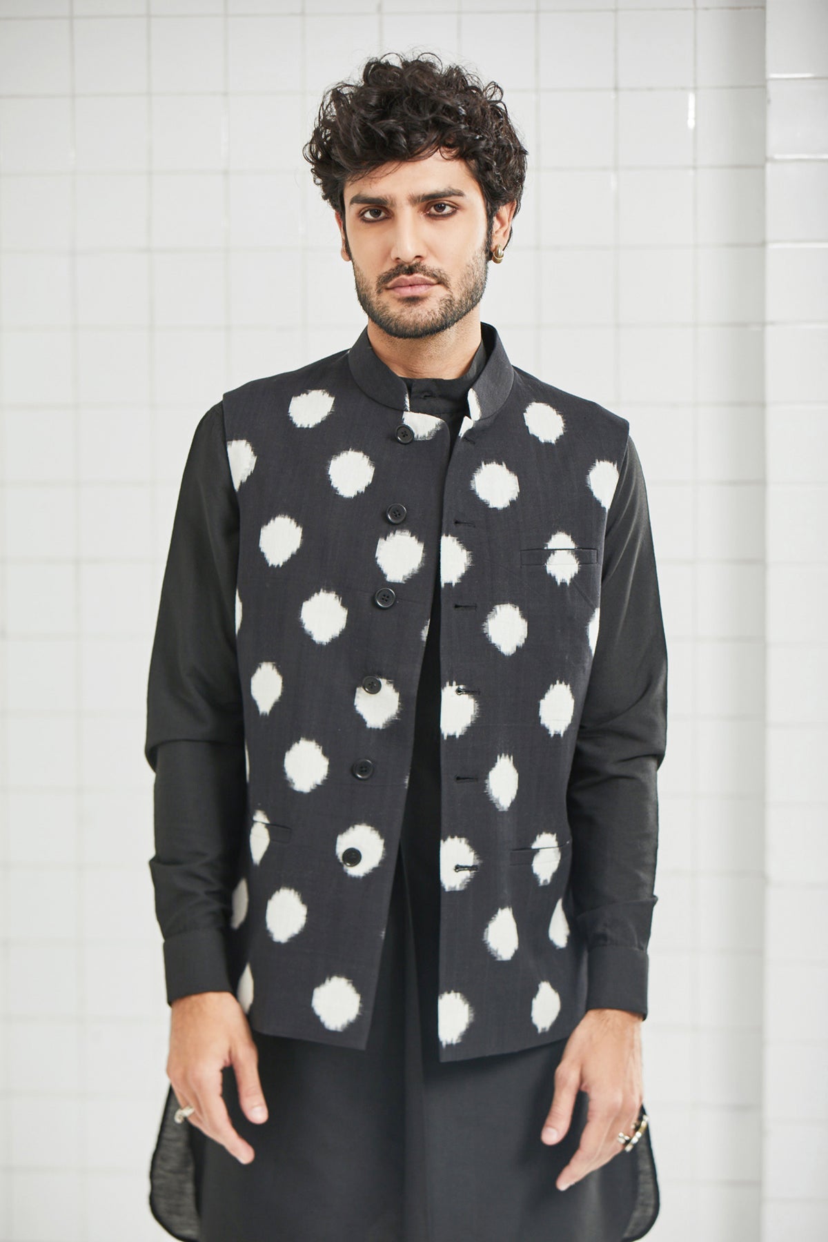 Beawar Ikat Waistcoat