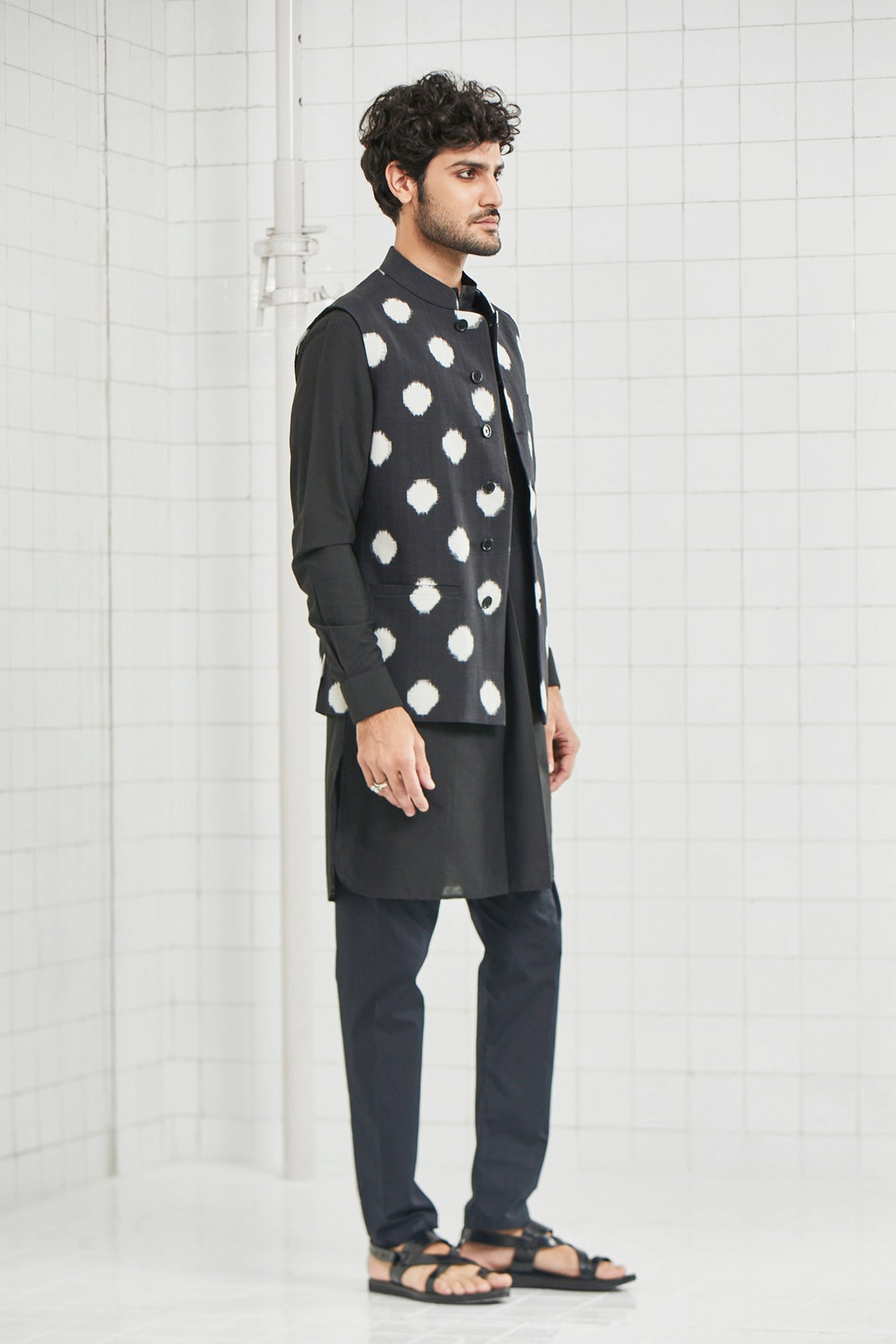 Beawar Ikat Waistcoat