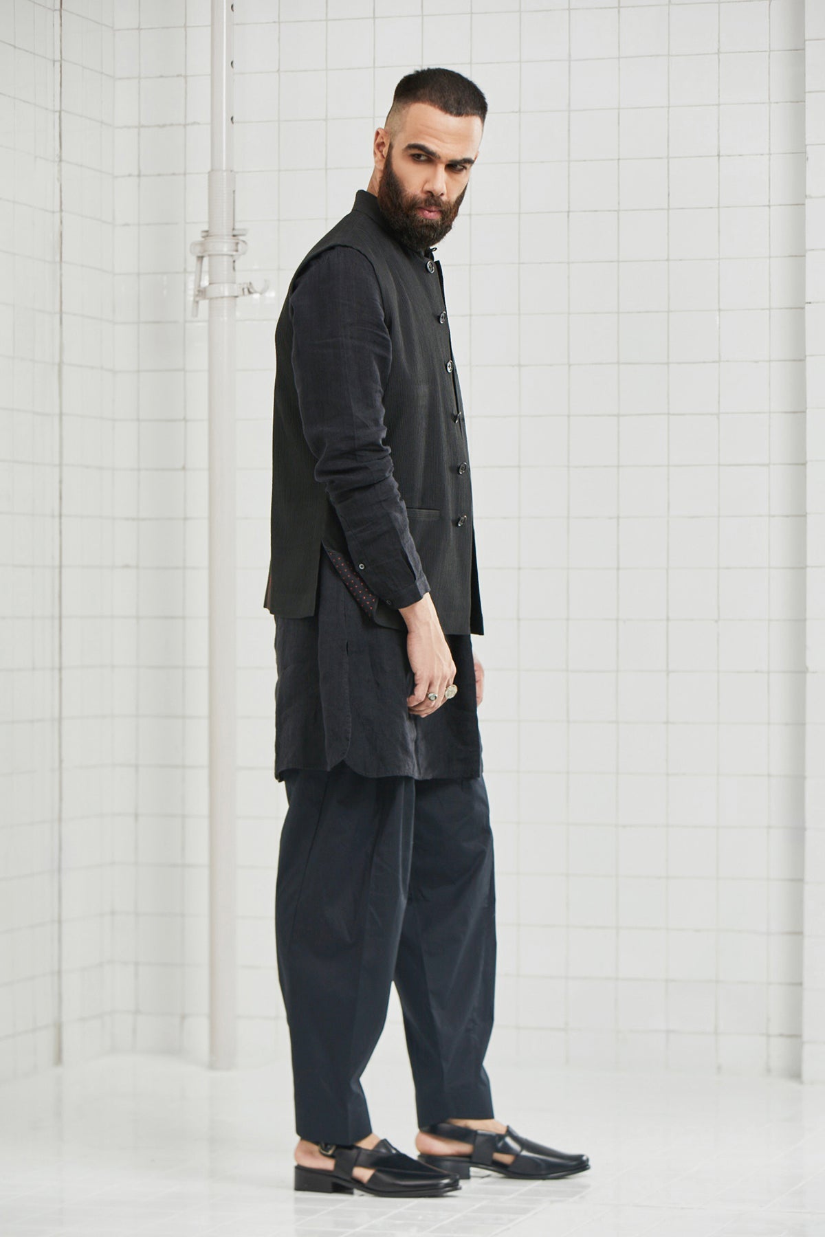 Bonada Pintuck Waistcoat