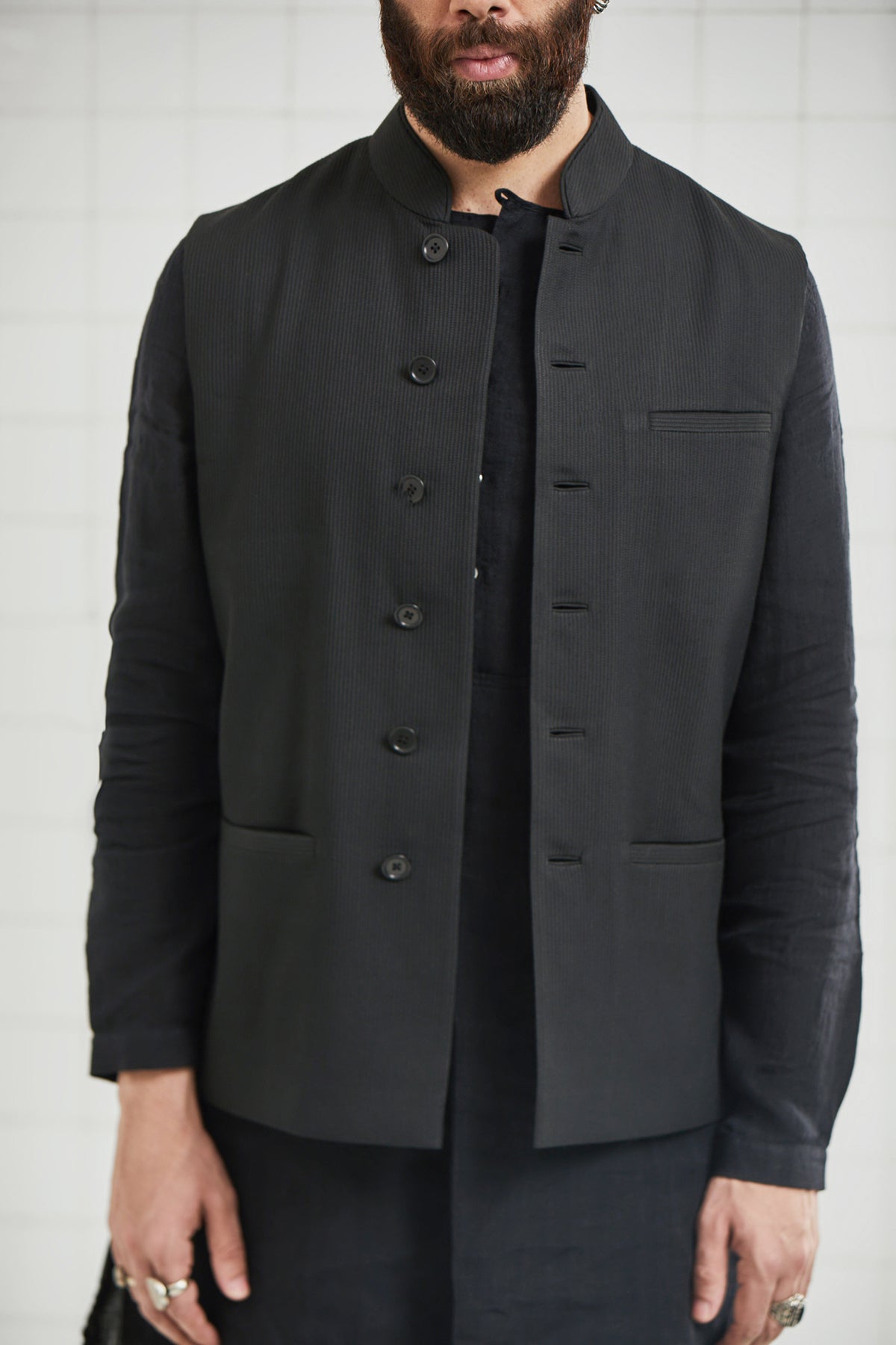 Bonada Pintuck Waistcoat