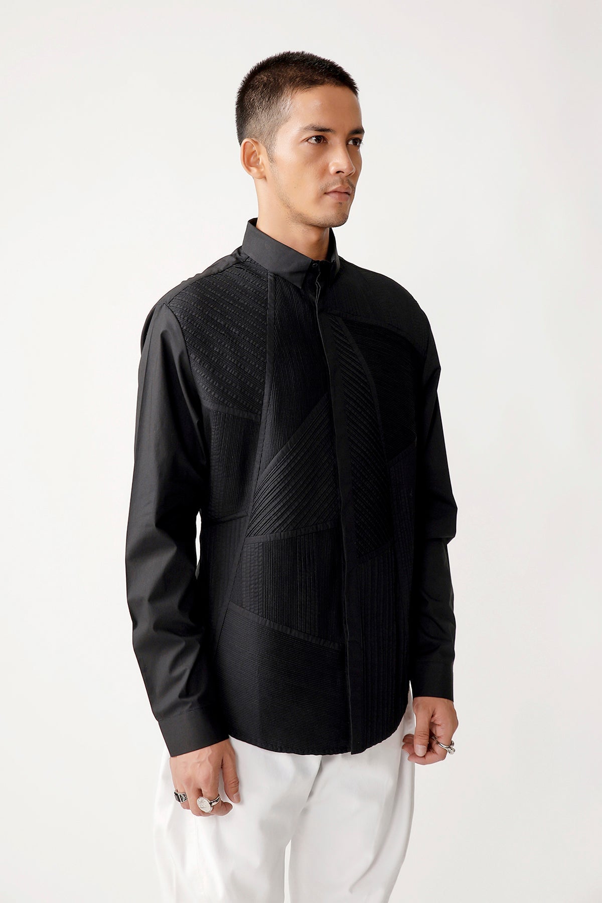 Dadiya Pintuck Shirt