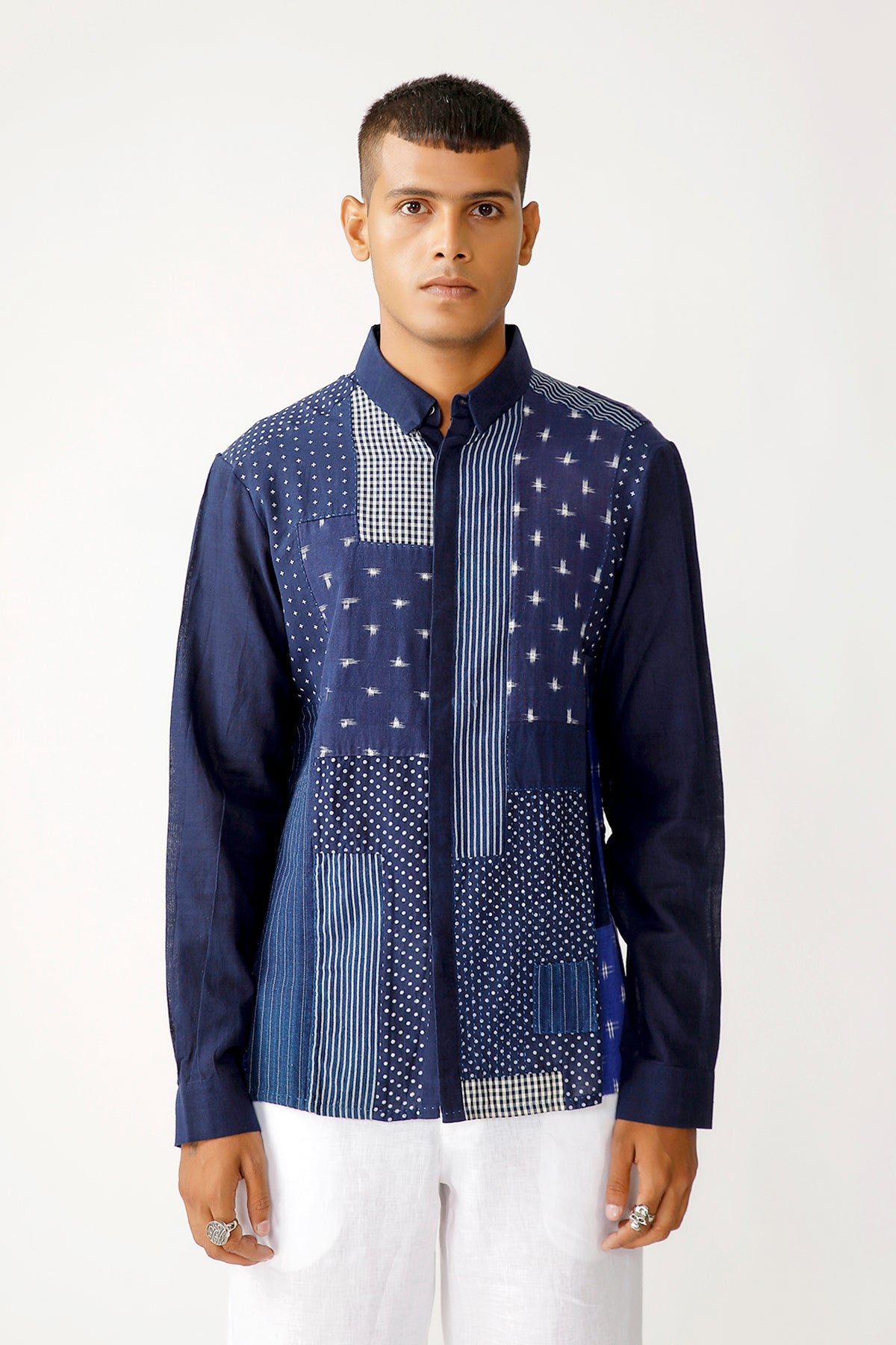 Kankar Patchwork Shirt