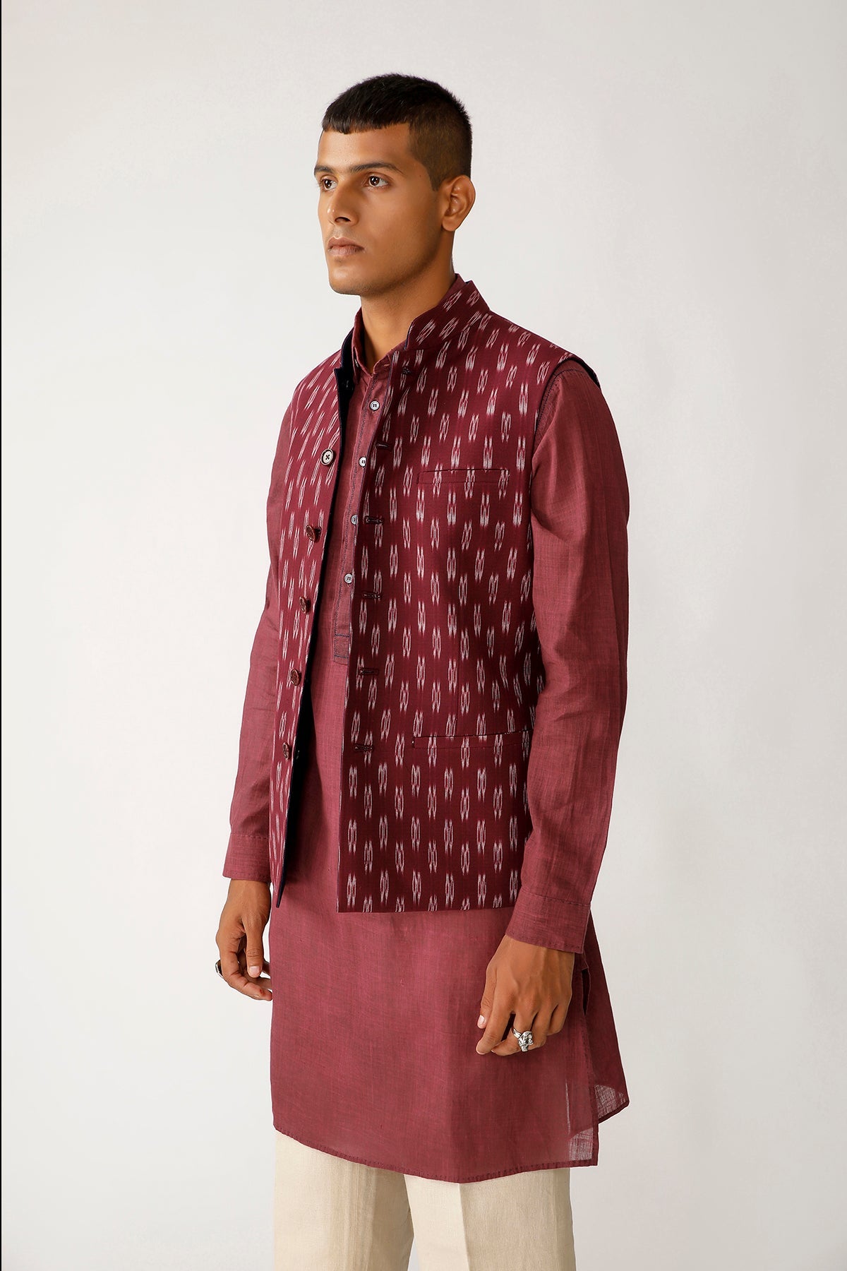 Bhoyar Reversible Waistcoat