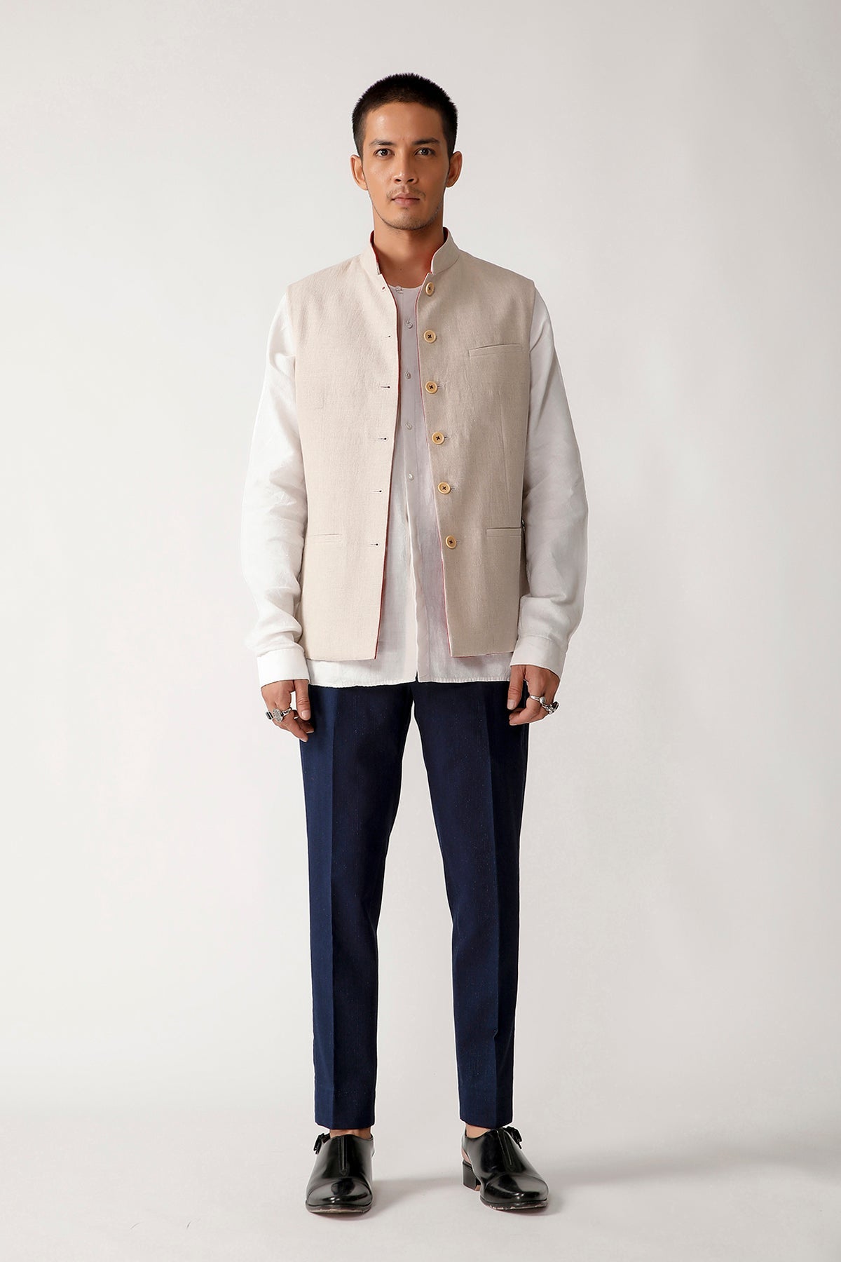 Rataura Ikat Waistcoat