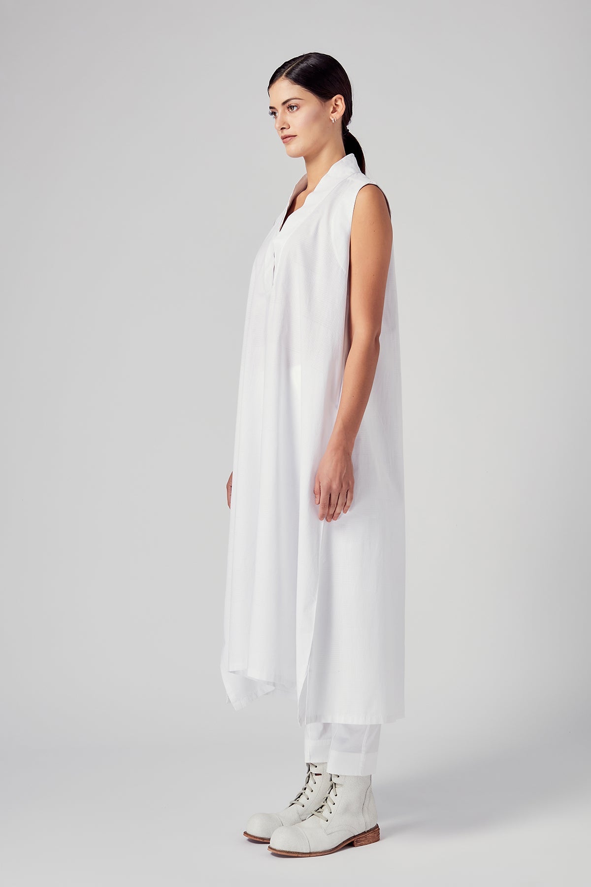 Kosa V-Neck Tunic Dress