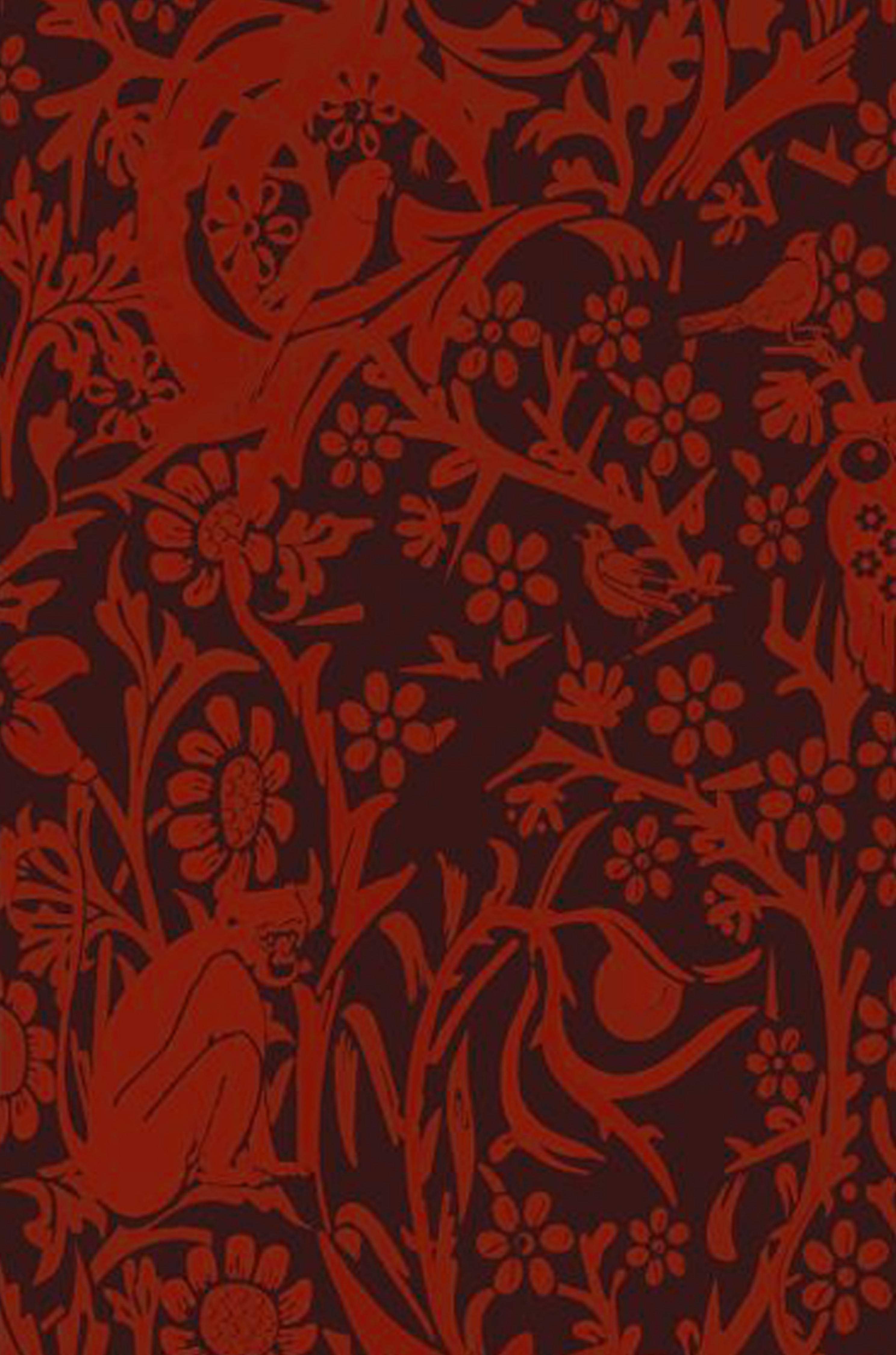 Sherkhanum Red Embossed Wall Tiles