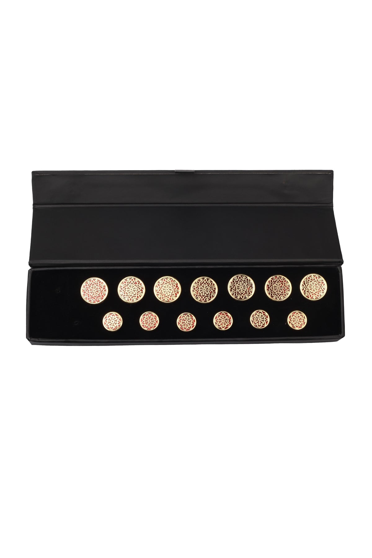 Red Jaal Button Set