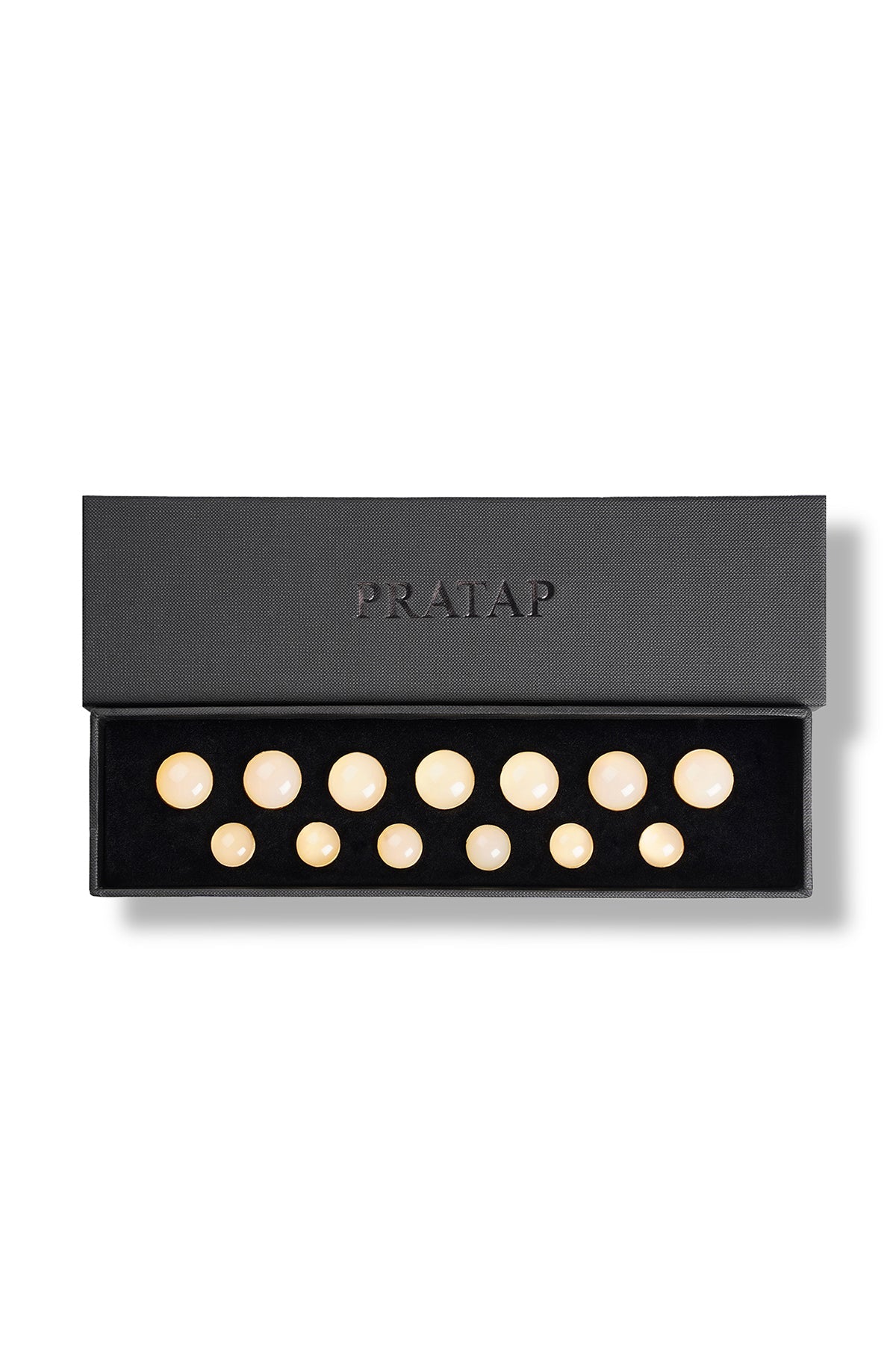 Off-White Dome Button Set