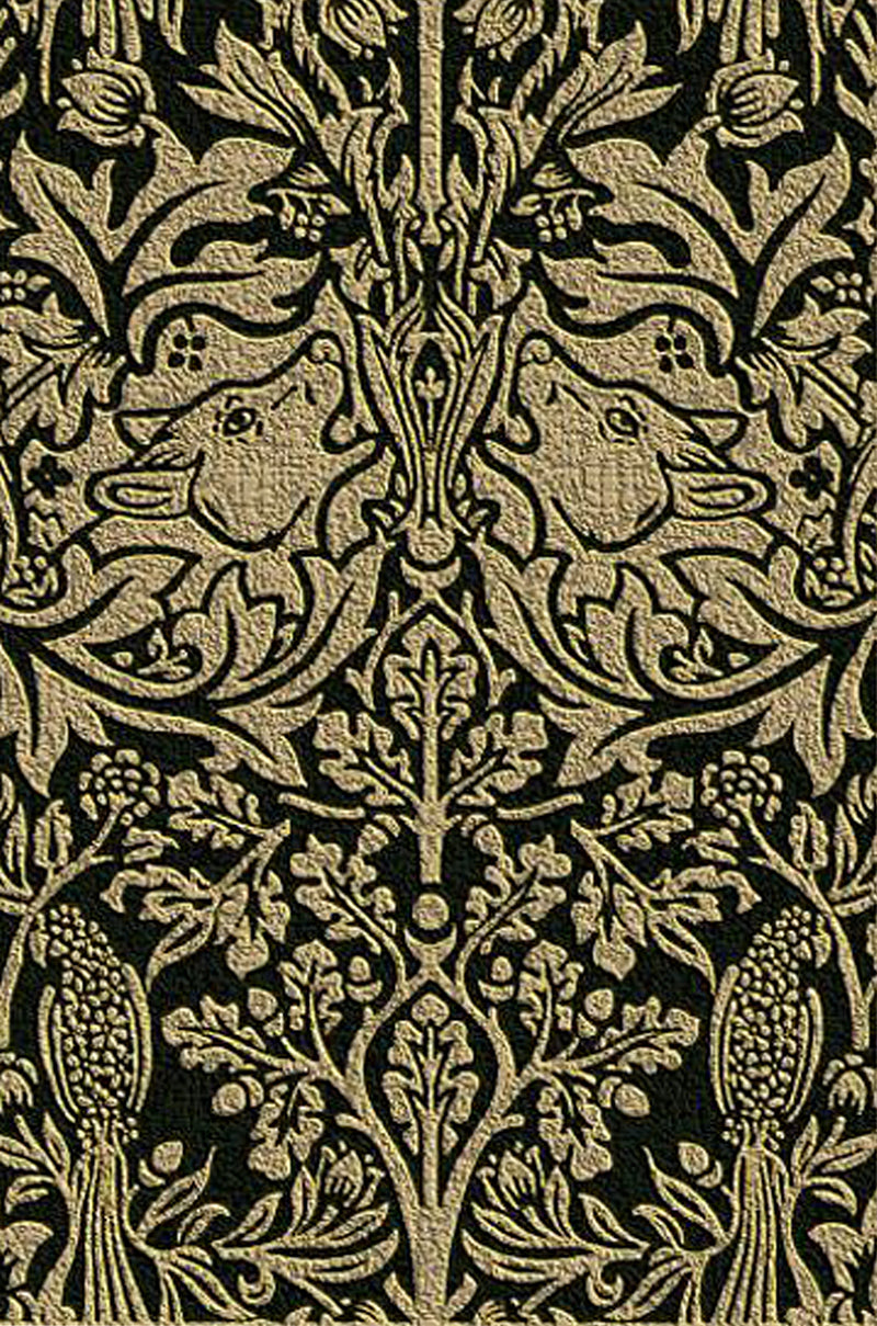 Welcome to the Jungle Gold & Red Embossed Wall Tiles