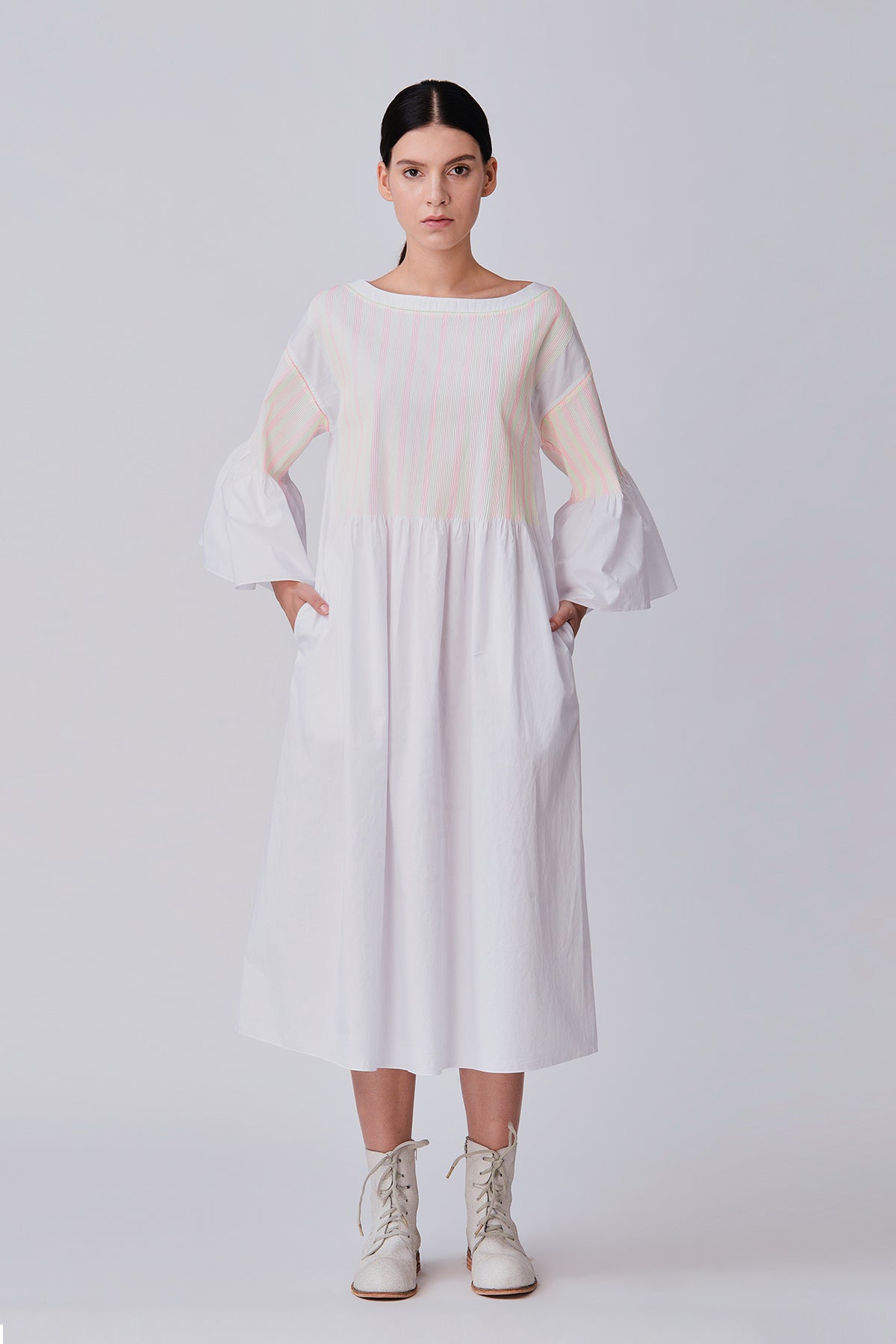 Khuri Peplum Dress