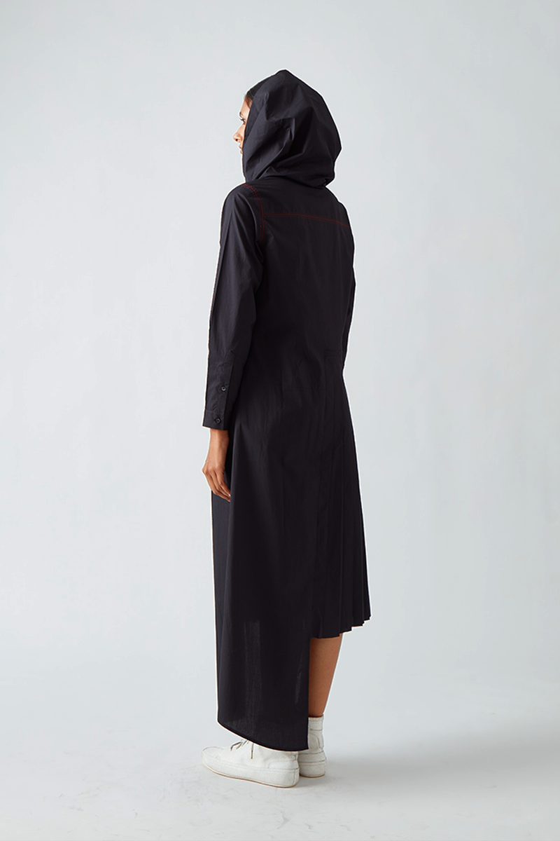Antela Cowl Neck Dress