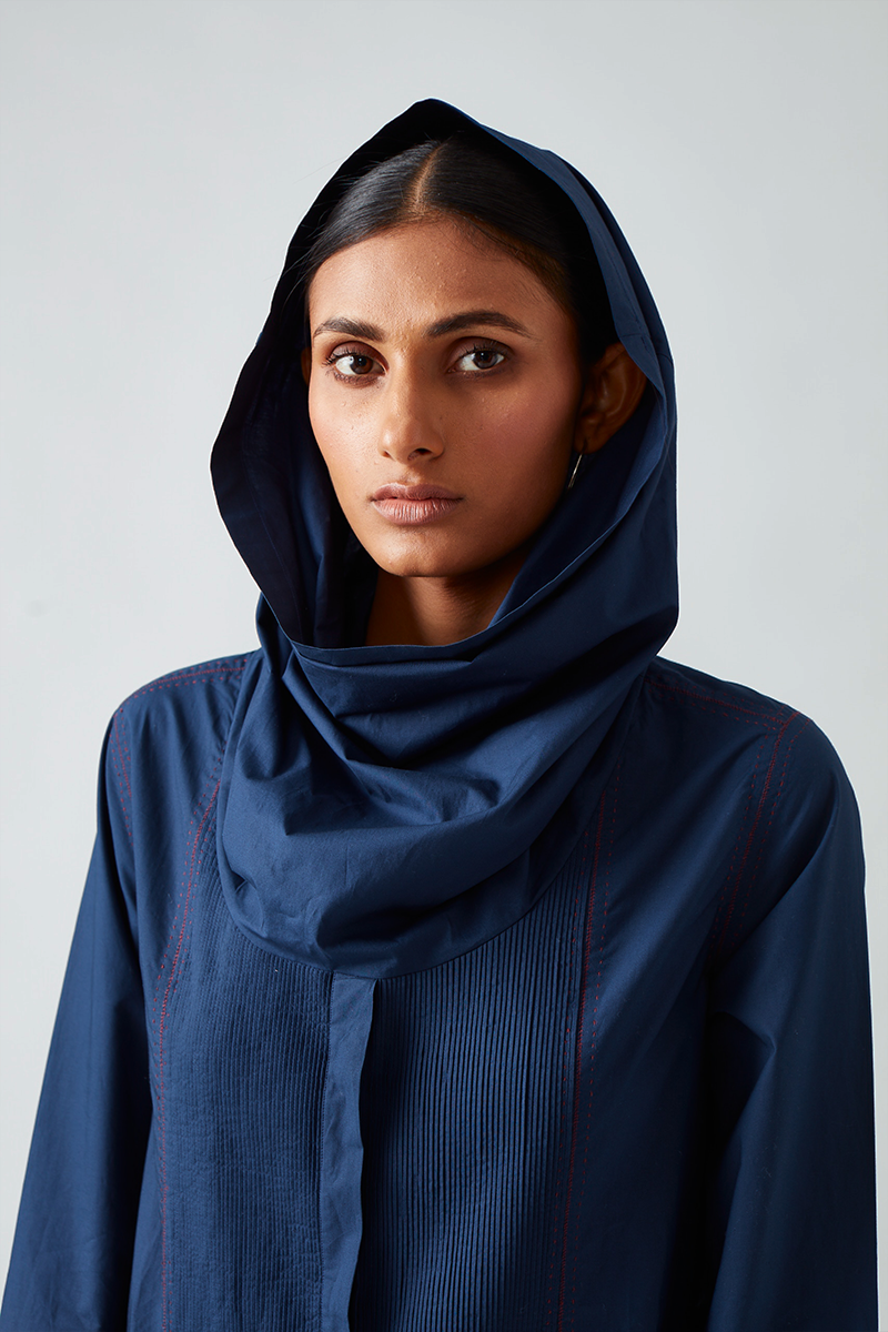 Antela Cowl Neck Dress