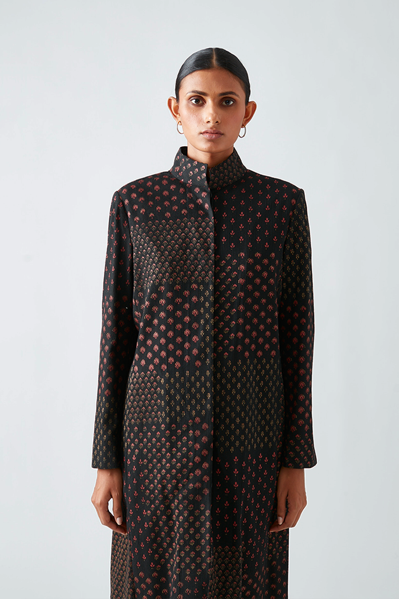 Chhawani Hand Print Jacket