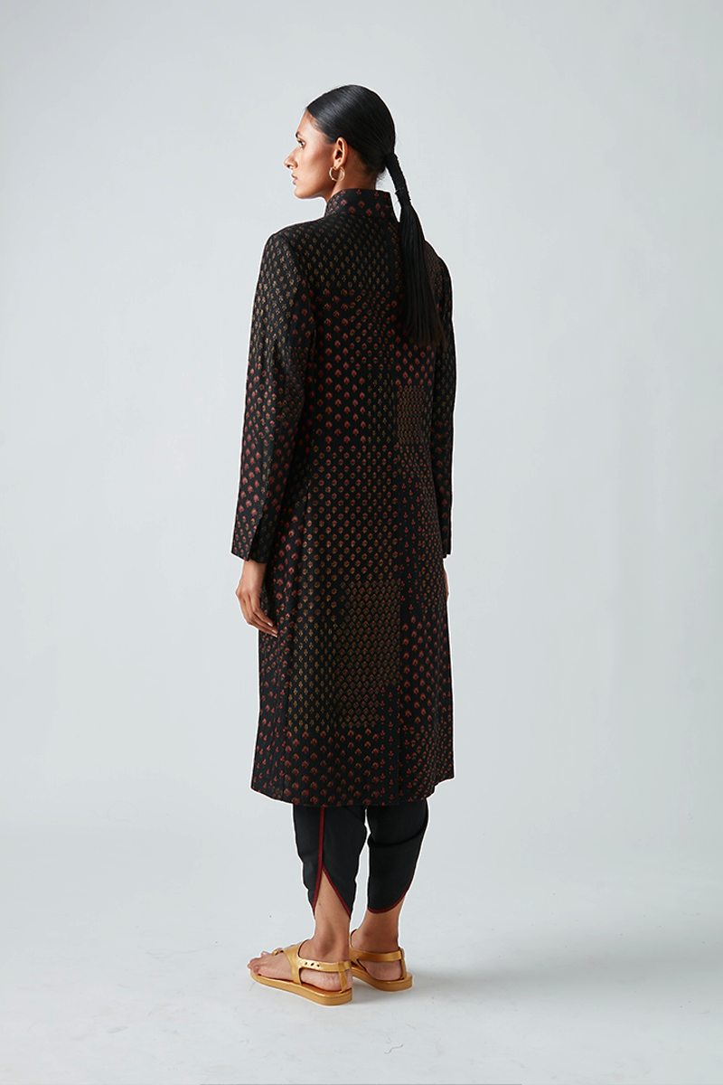 Chhawani Hand Print Jacket