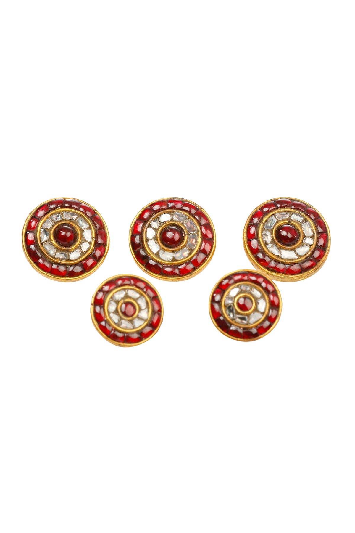 Uncut Diamond Button set