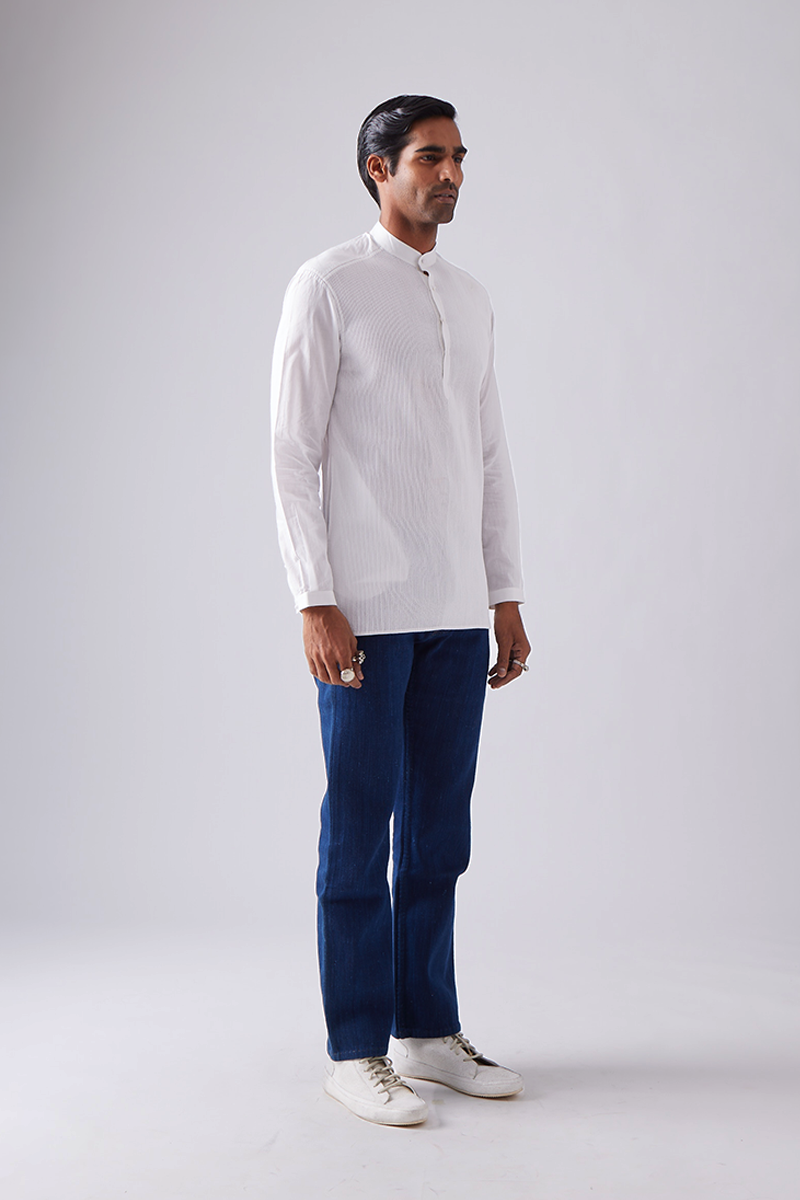 Chandoli Pintuck Shirt