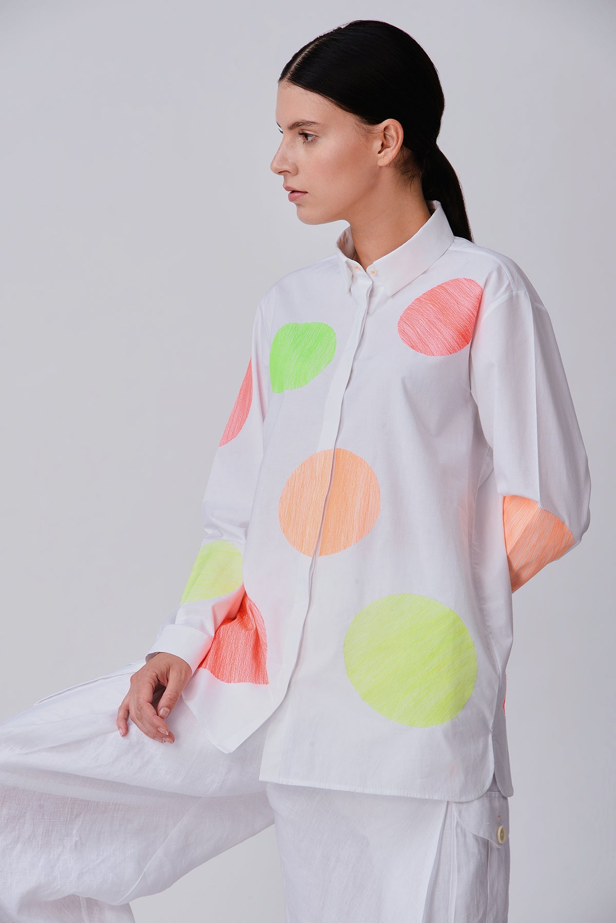 Keroo Top With Embroidery