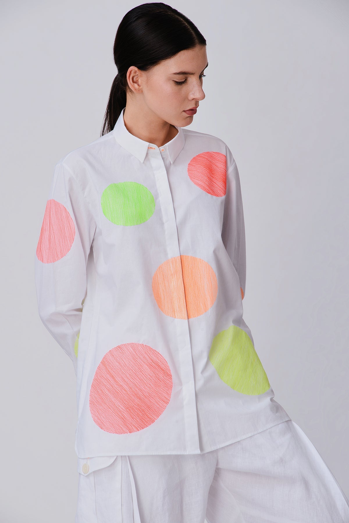 Keroo Top With Embroidery