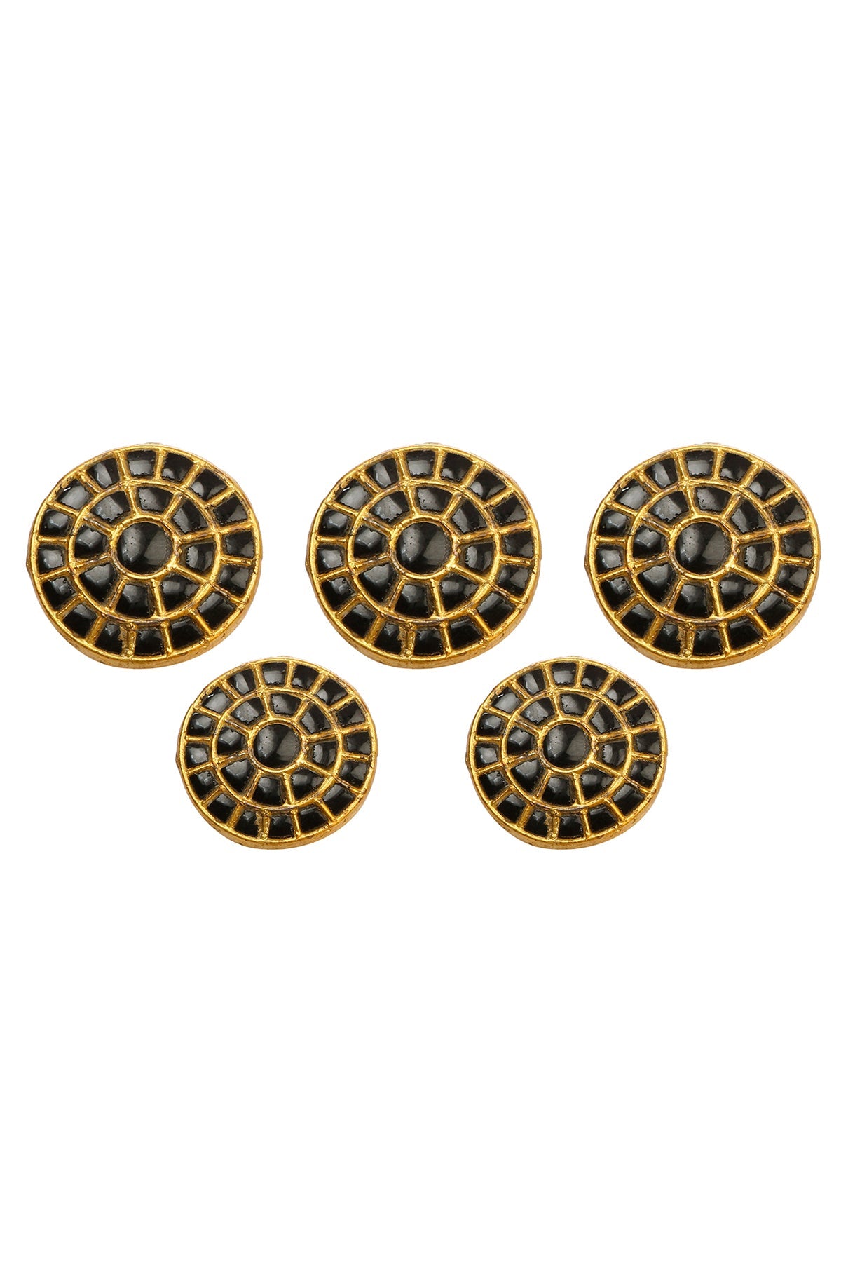 Black Onyx Button Set