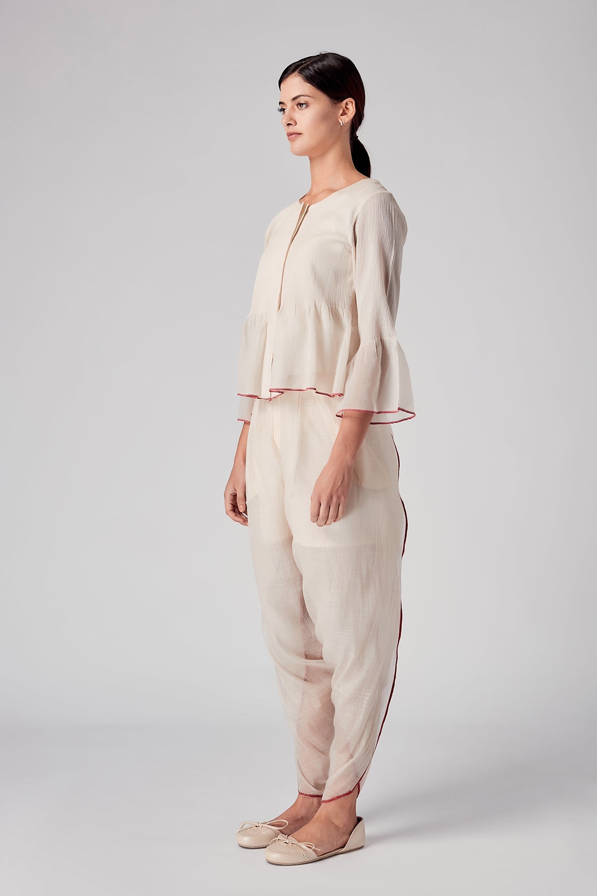 Degam Pintuck Top