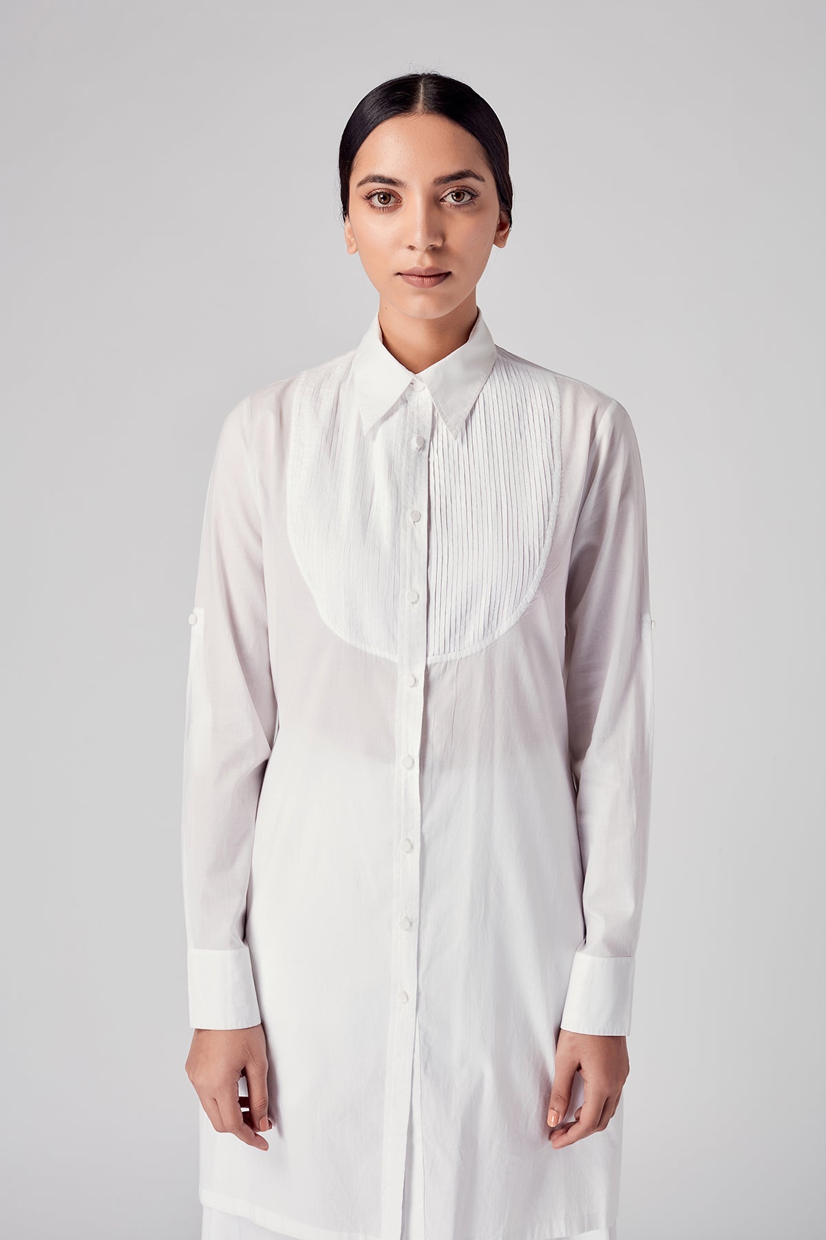 Gagwana Pintuck Tunic
