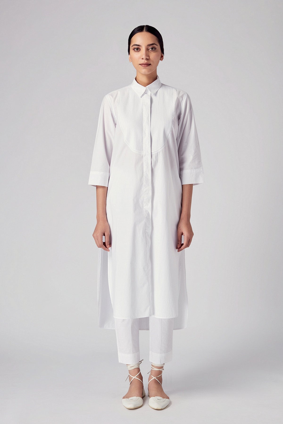 Tihari Pintuck Tunic