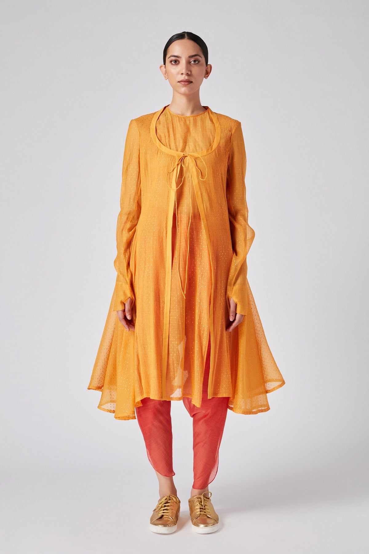 Baseri Angarkha Tunic