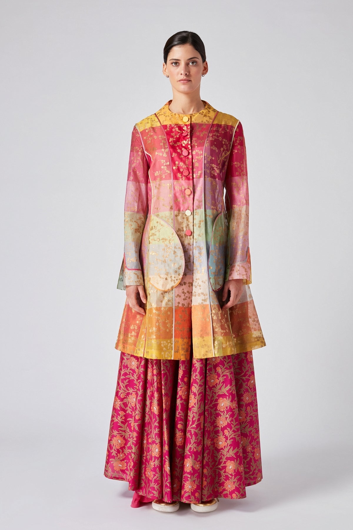 Masuda Hand Printed Skirt