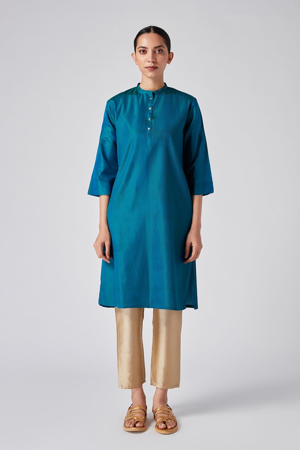 Khinsar Pintuck Kurta